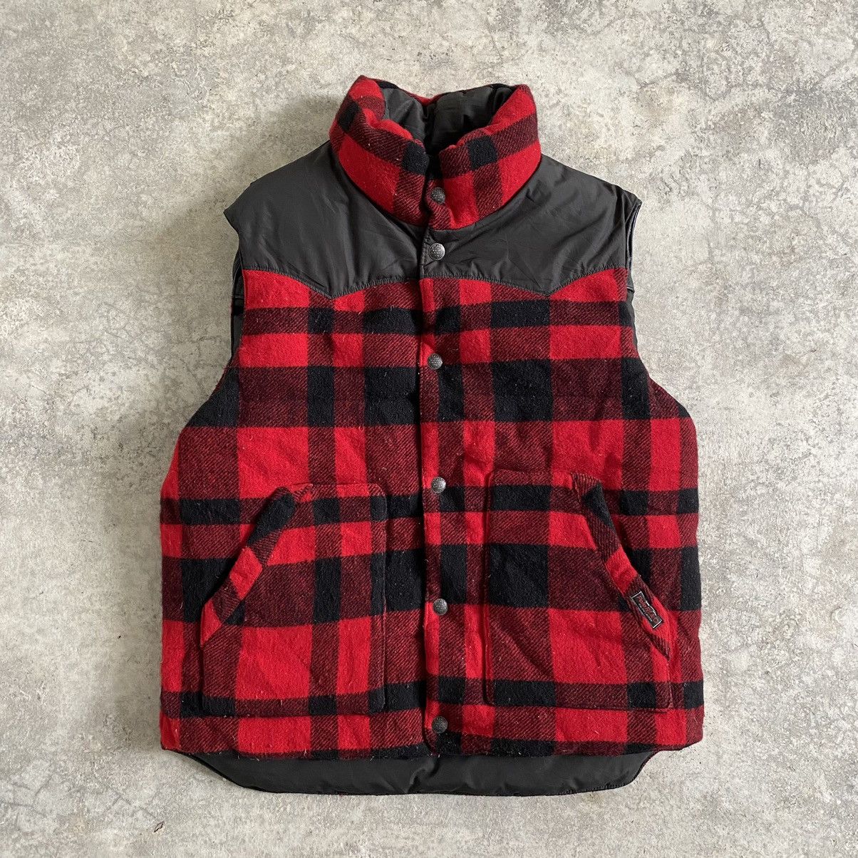Polo Ralph Lauren VTG Polo Ralph Lauren Reversible Hybrid Leather Puffer Vests Size US L / EU 52-54 / 3 - 1 Thumbnail