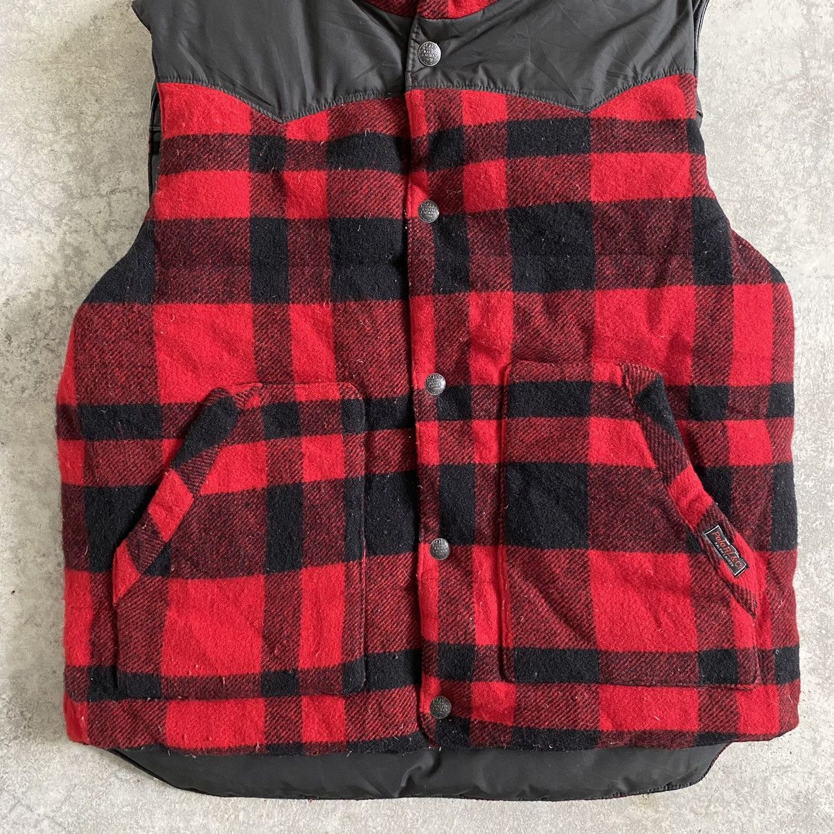 Polo Ralph Lauren VTG Polo Ralph Lauren Reversible Hybrid Leather Puffer Vests Size US L / EU 52-54 / 3 - 14 Thumbnail