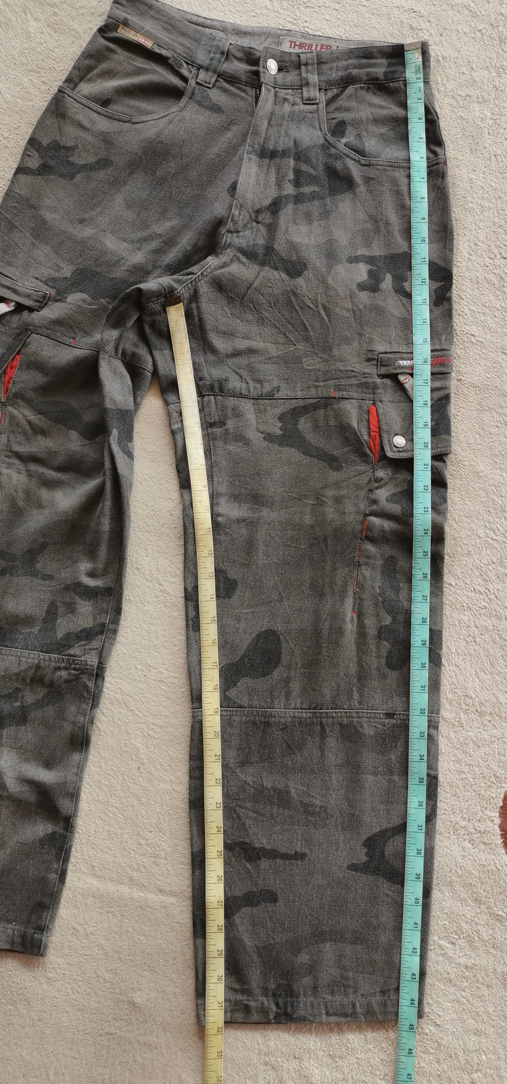 Other Thriller Brand Grey Camo Cargo Pants Size US 31 - 10 Thumbnail