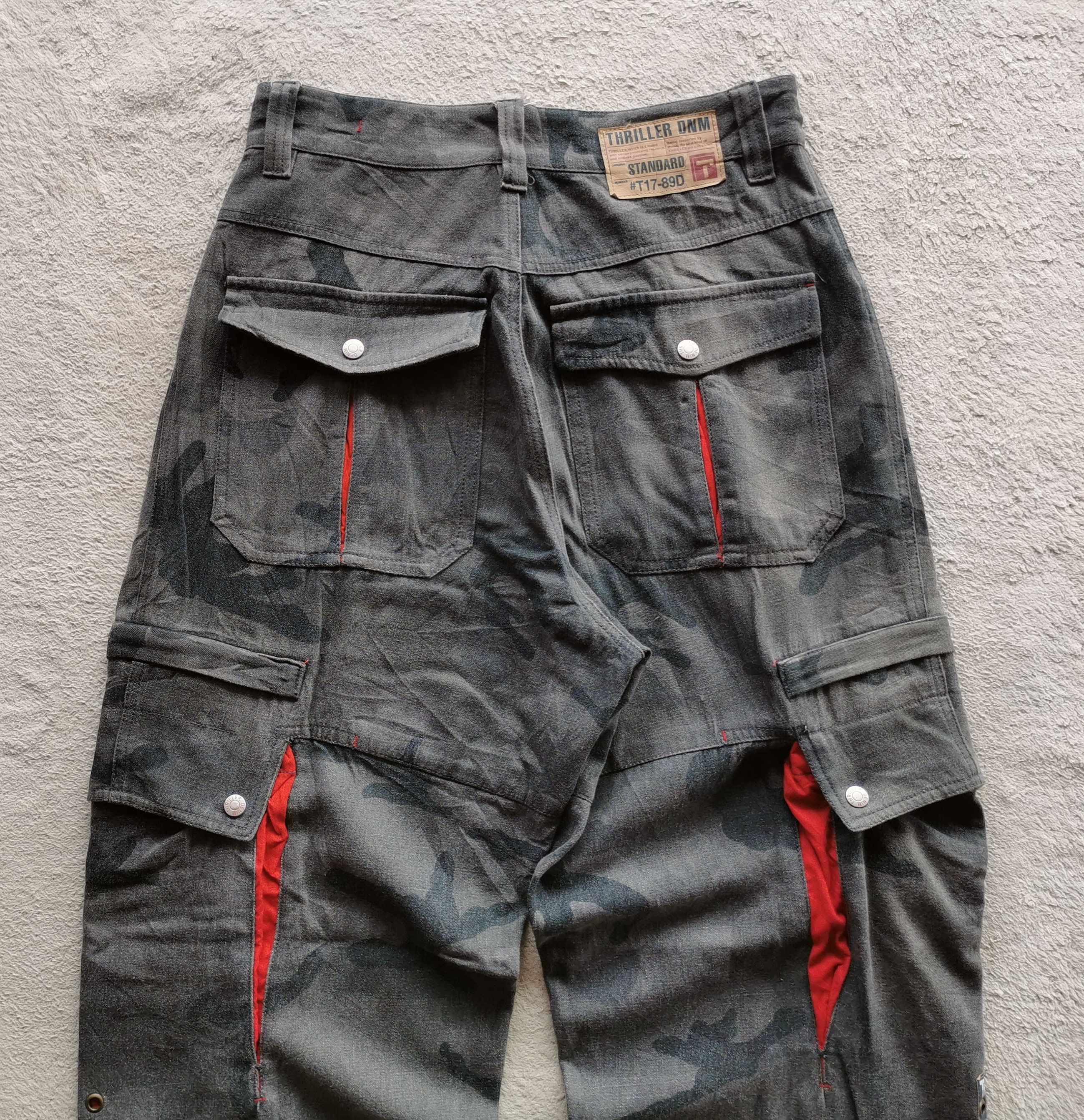 Other Thriller Brand Grey Camo Cargo Pants Size US 31 - 4 Thumbnail