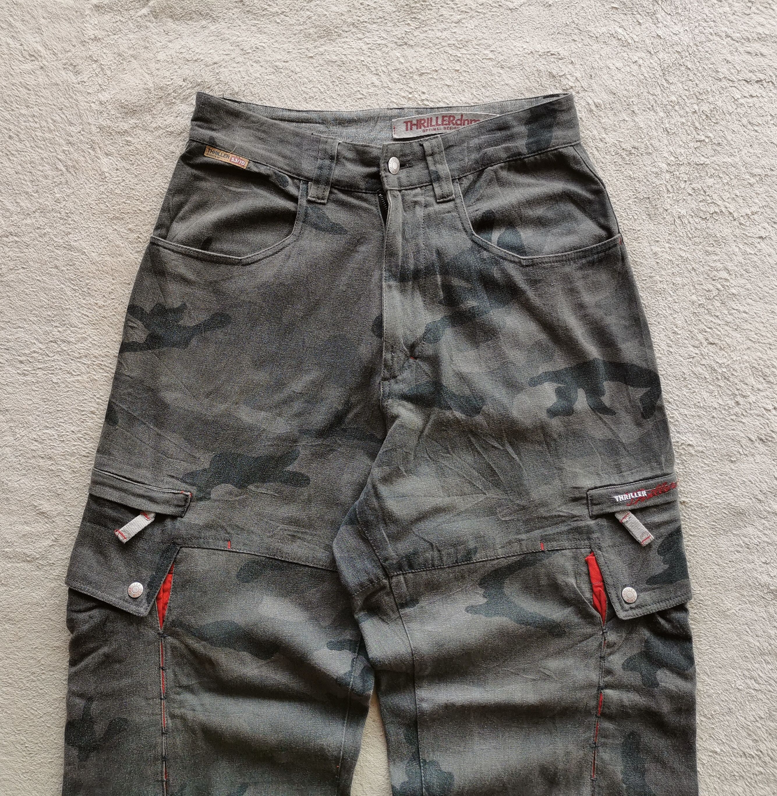 Other Thriller Brand Grey Camo Cargo Pants Size US 31 - 2 Thumbnail