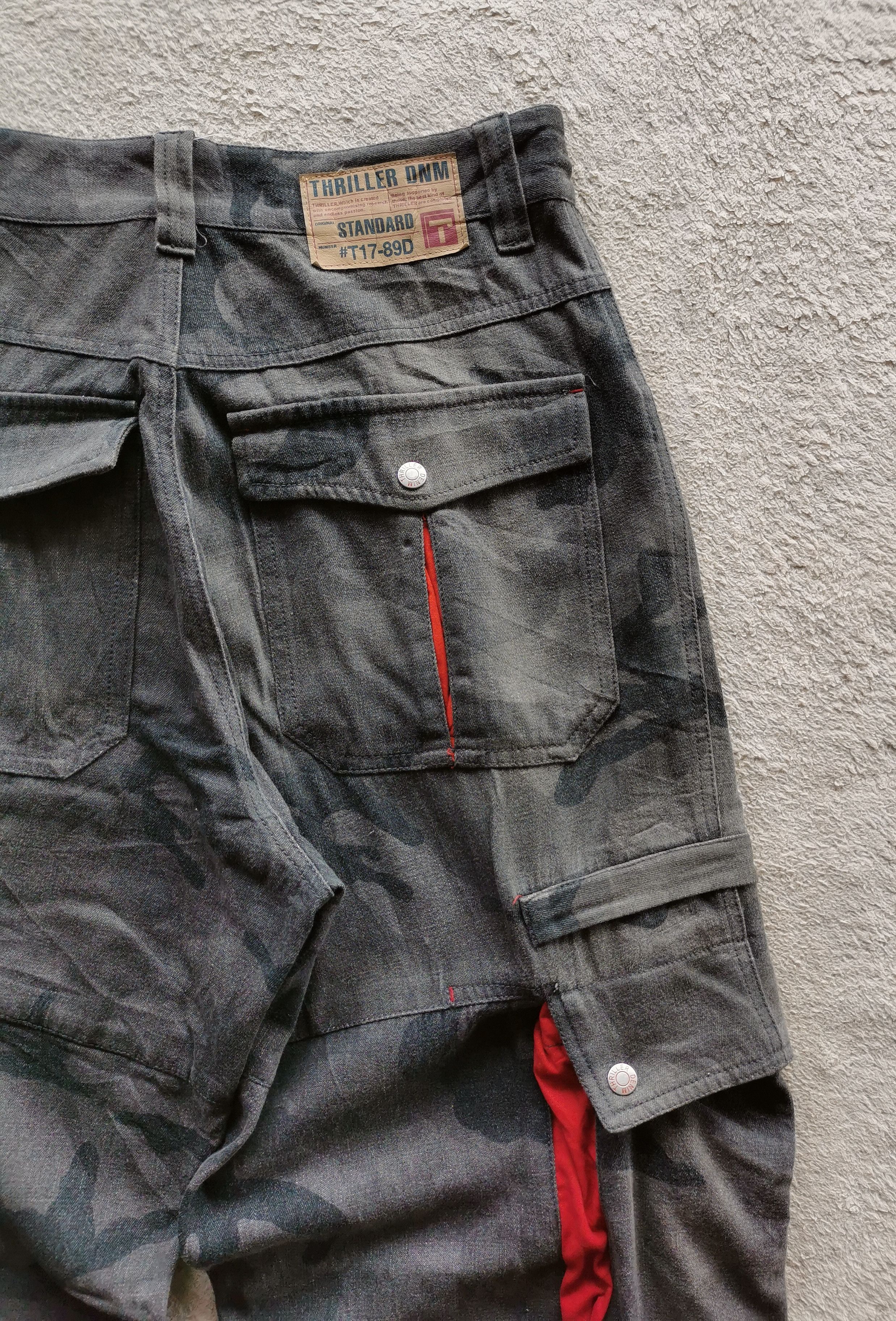 Other Thriller Brand Grey Camo Cargo Pants Size US 31 - 5 Thumbnail