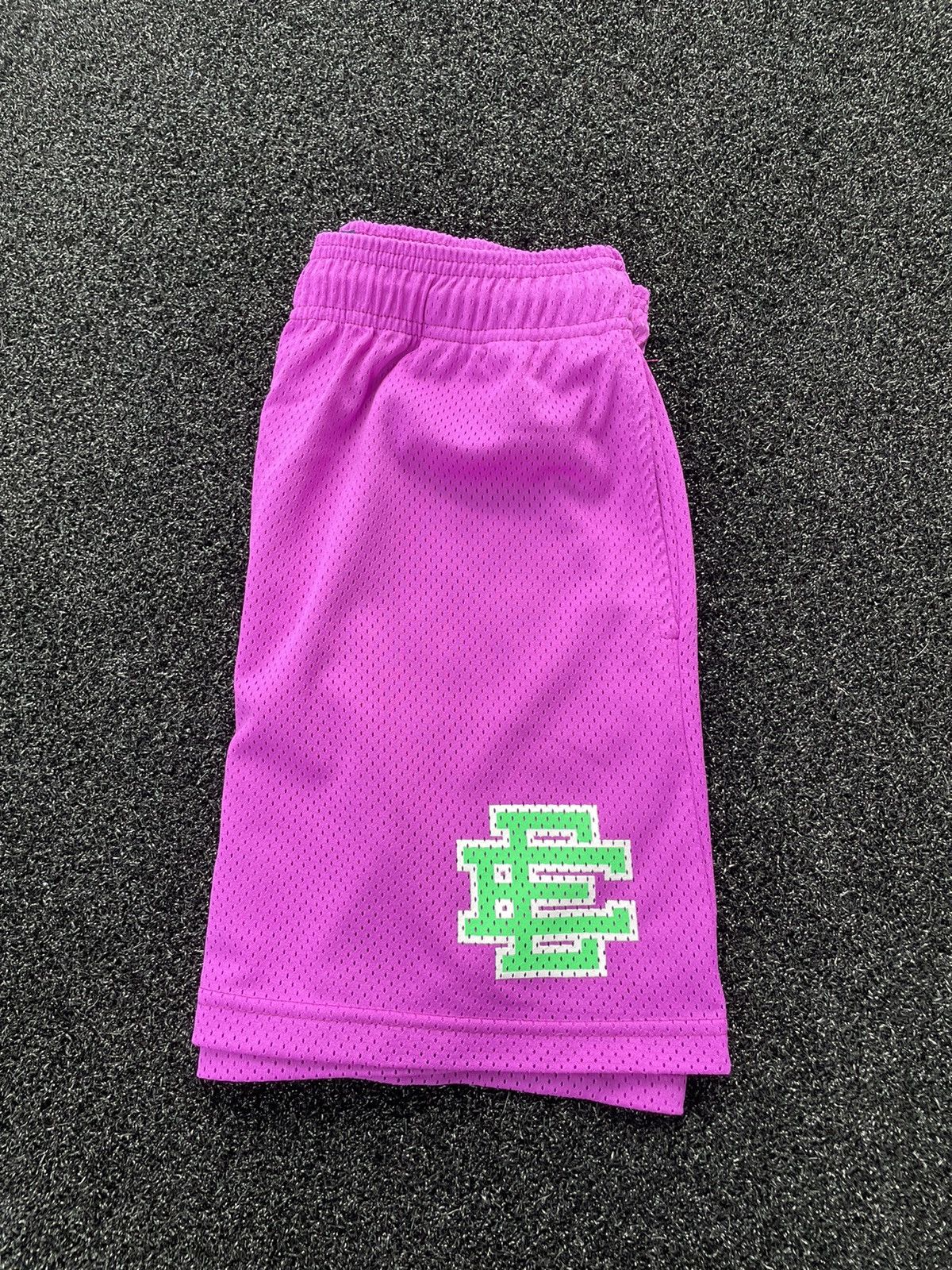 Eric top Emanuel Shorts Purple/Green