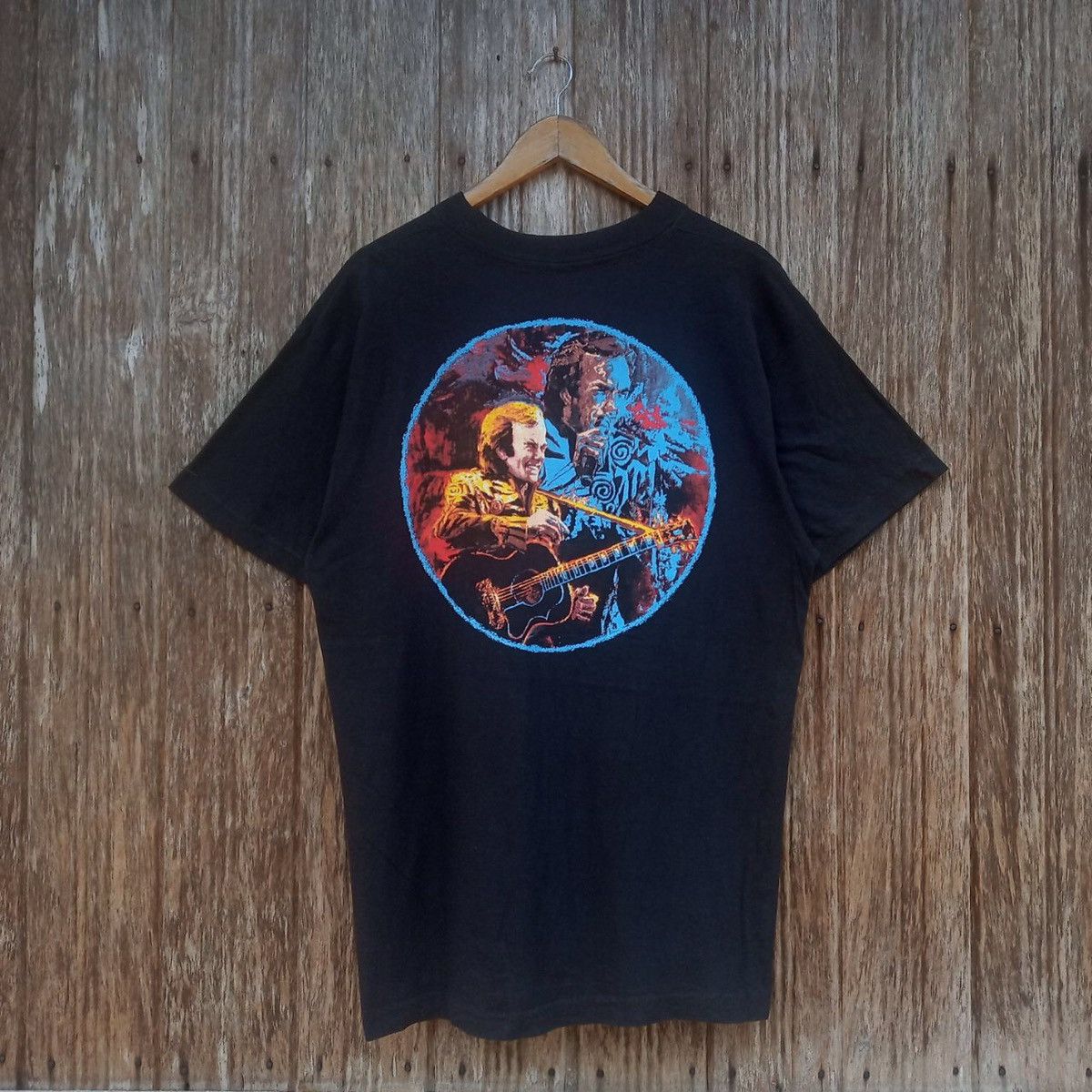 Vintage Neil Diamond In The Round 92 Tour Music Shirt