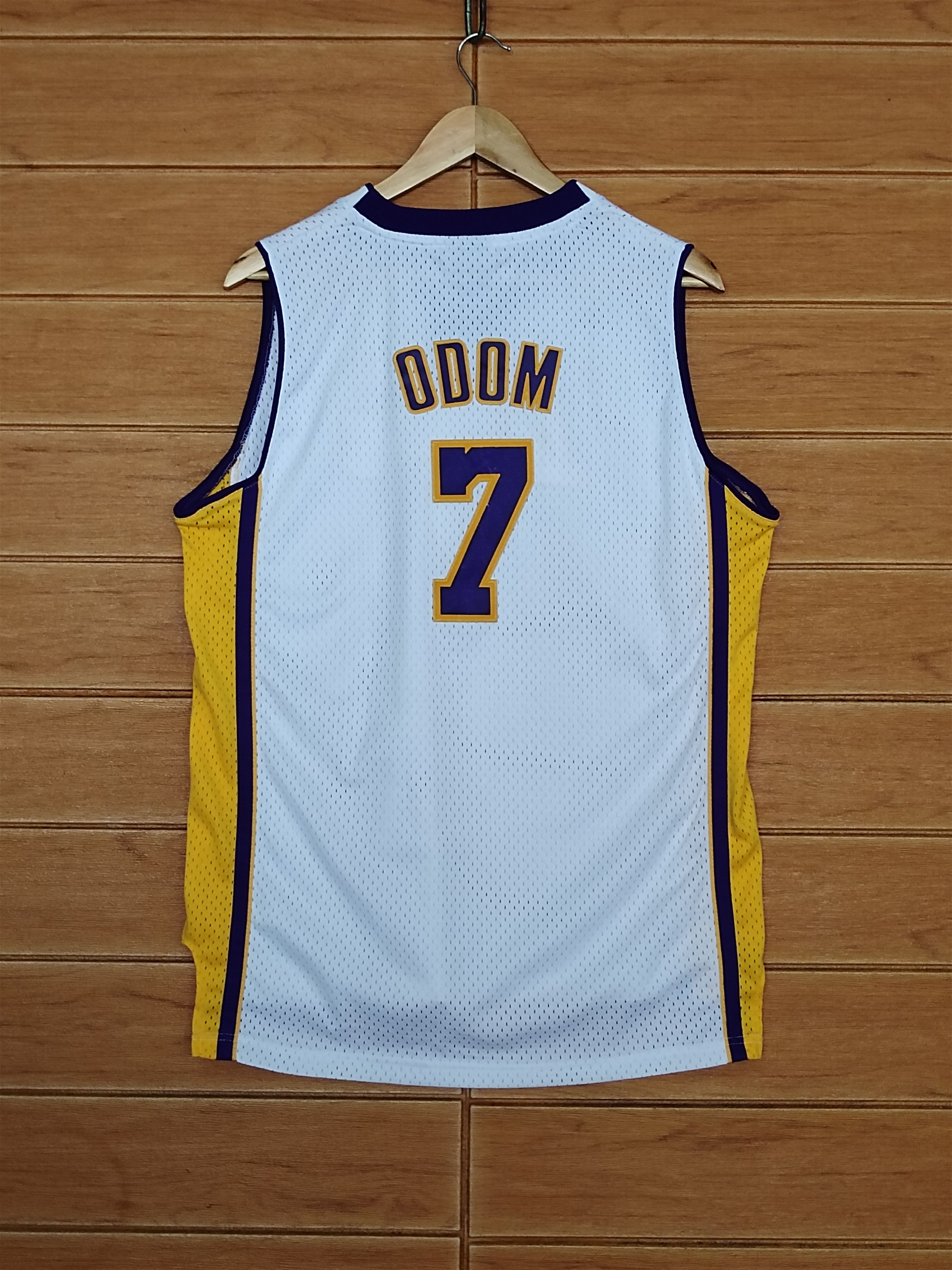 Adidas Adidas Los Angeles Lakers Lamar Odom #7 Jersey Nba Swingman Size US XL / EU 56 / 4 - 12 Thumbnail