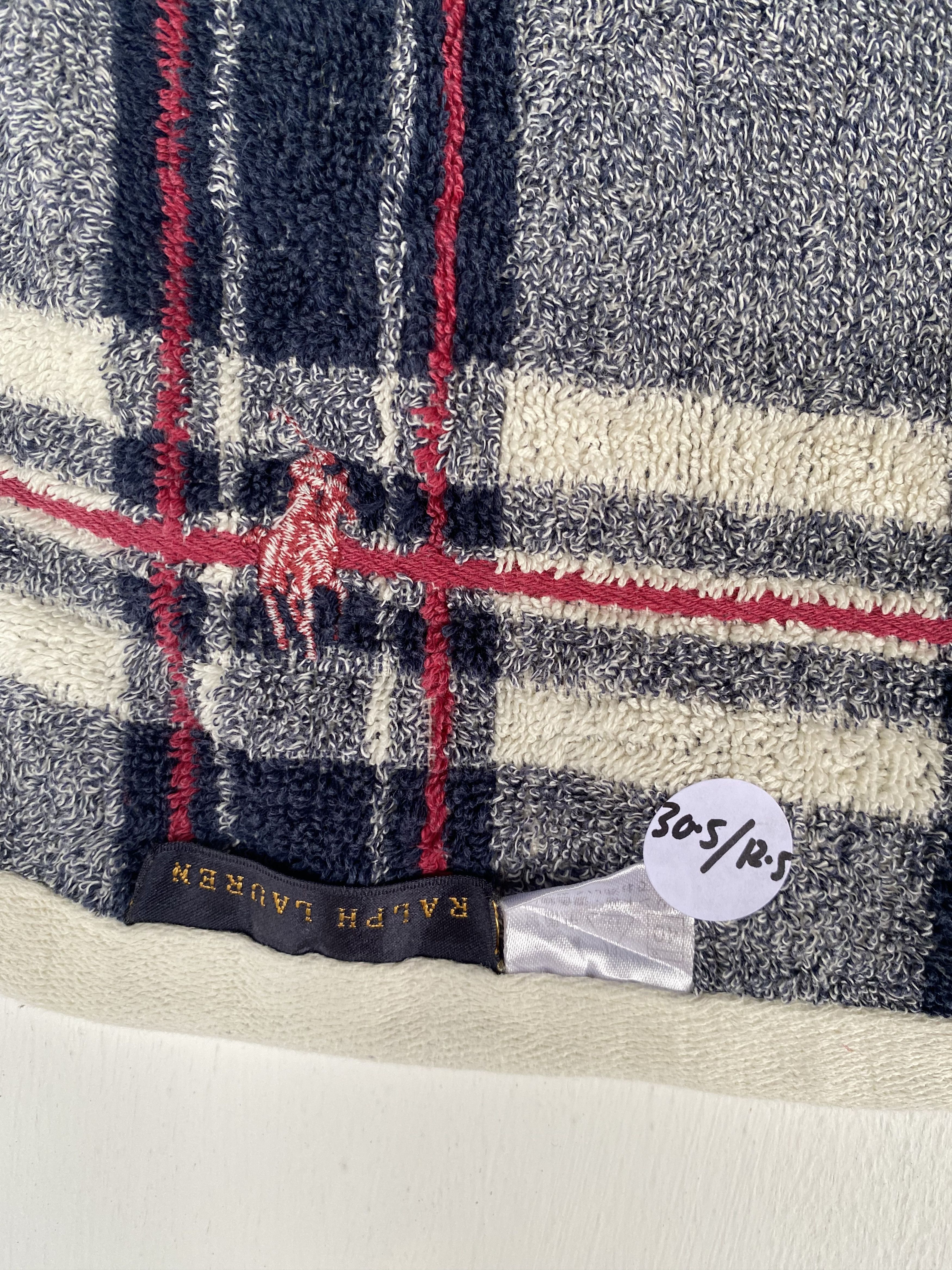 Polo Ralph Lauren 💥VINTAGE POLO Ralph Lauren RL small pony Face / Hand Towel Size ONE SIZE - 4 Thumbnail