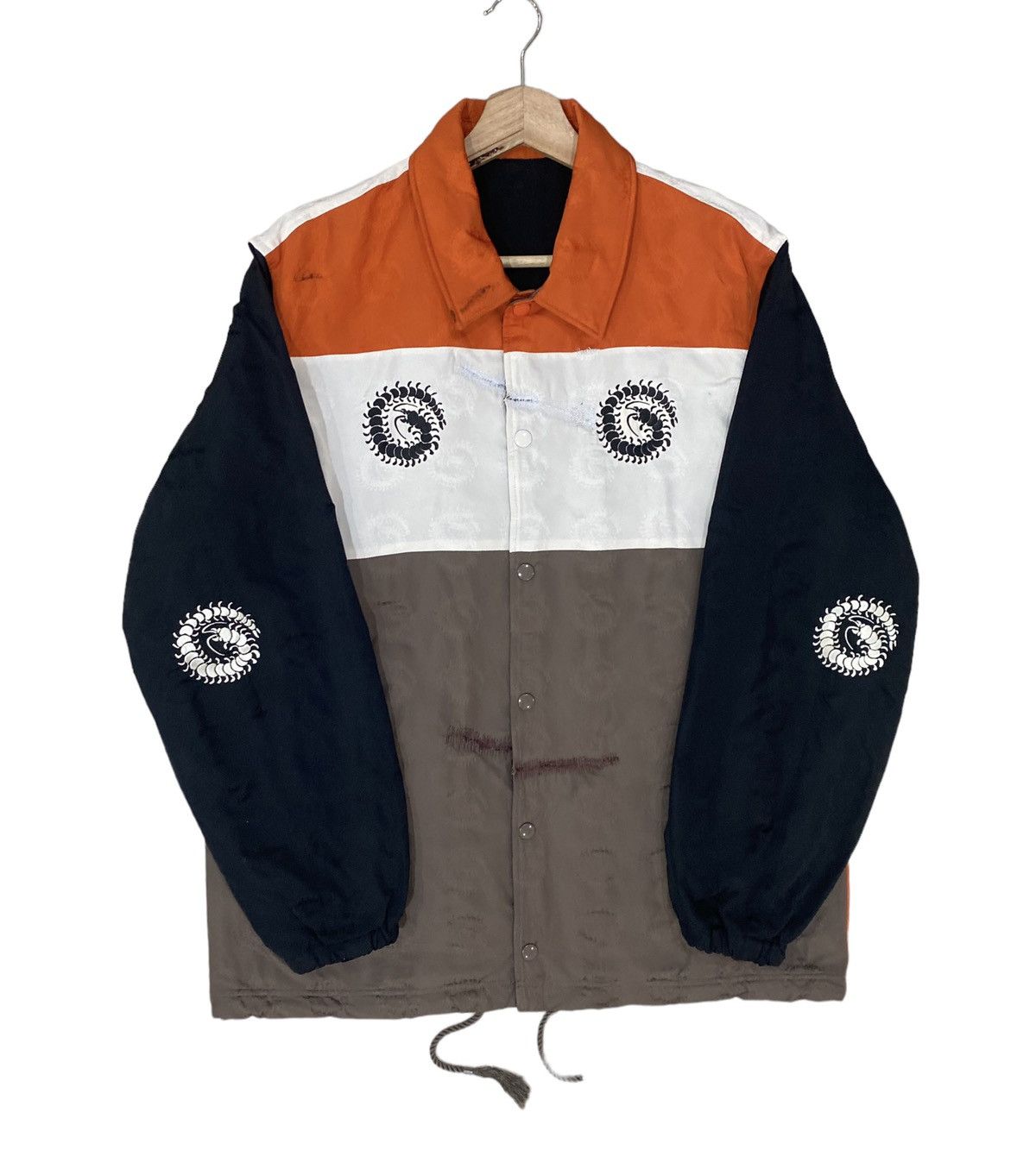 Jun Takahashi 🔥VTG UNDERCOVER CENTIPEDE JACQUARD SNAP BUTTON JACKET Size US M / EU 48-50 / 2 - 1 Thumbnail