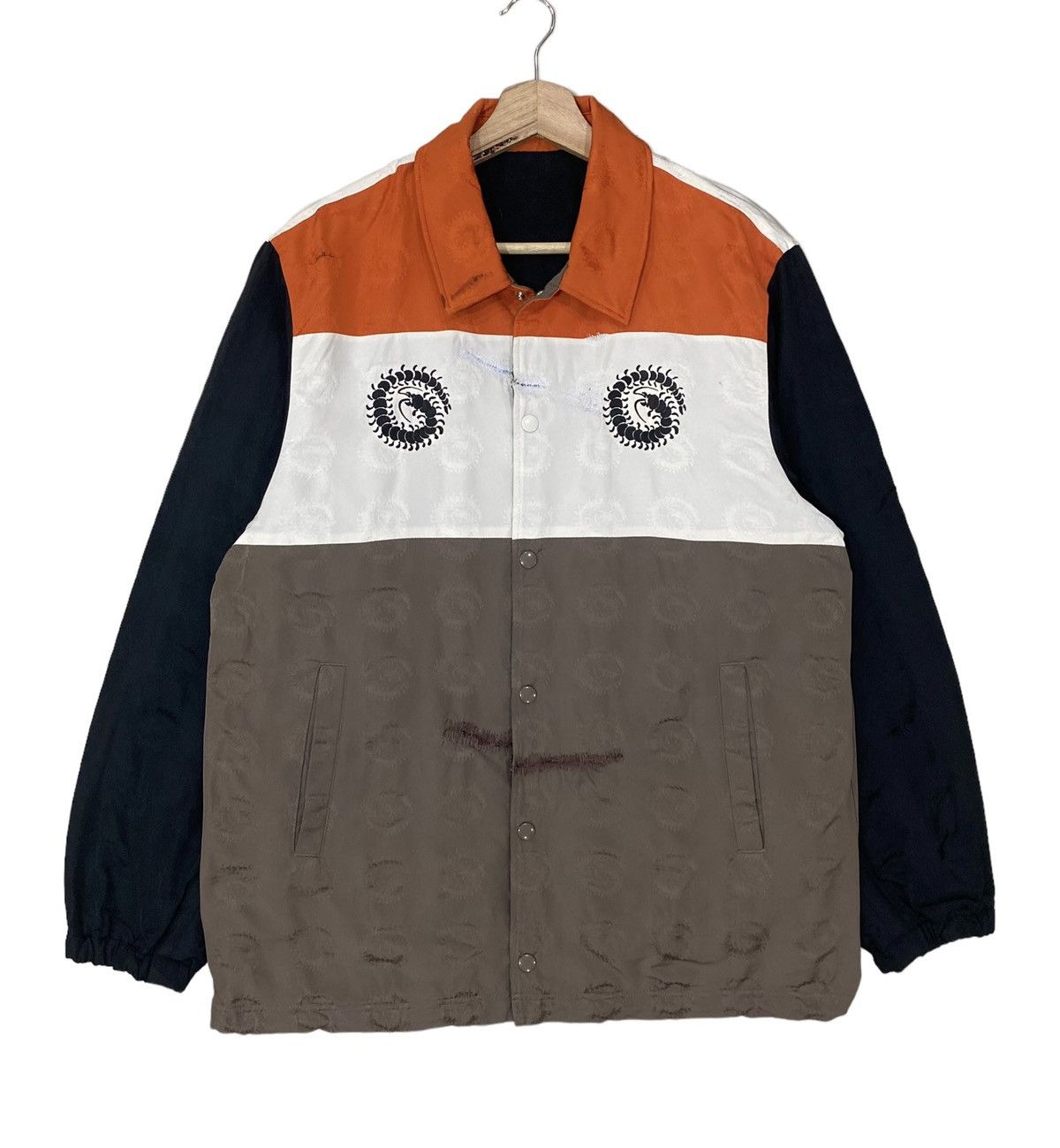 Jun Takahashi 🔥VTG UNDERCOVER CENTIPEDE JACQUARD SNAP BUTTON JACKET Size US M / EU 48-50 / 2 - 2 Thumbnail