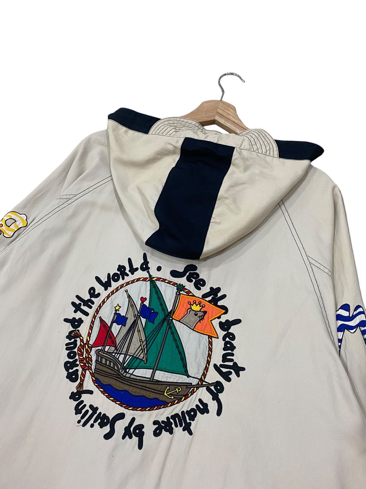 Jean Charles De Castelbajac ☃️ J.CHARLES DE CASTELBAJAC SAILING AROUND THE WORLD JACKET Size US L / EU 52-54 / 3 - 12 Thumbnail