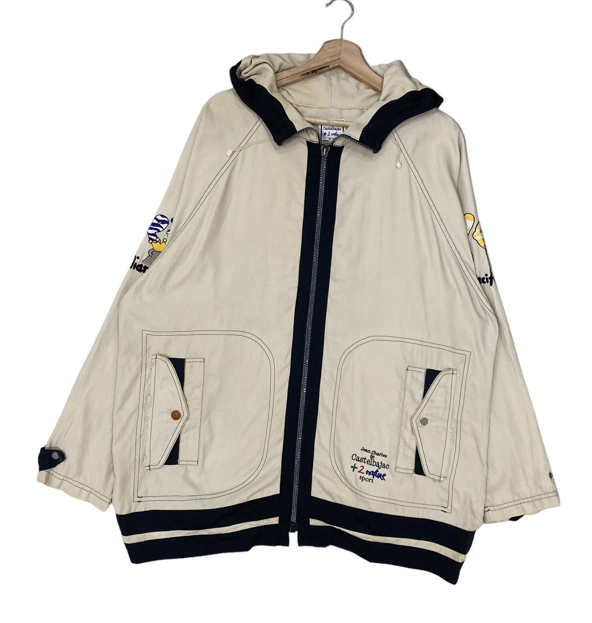Jean Charles De Castelbajac ☃️ J.CHARLES DE CASTELBAJAC SAILING AROUND THE WORLD JACKET Size US L / EU 52-54 / 3 - 3 Thumbnail