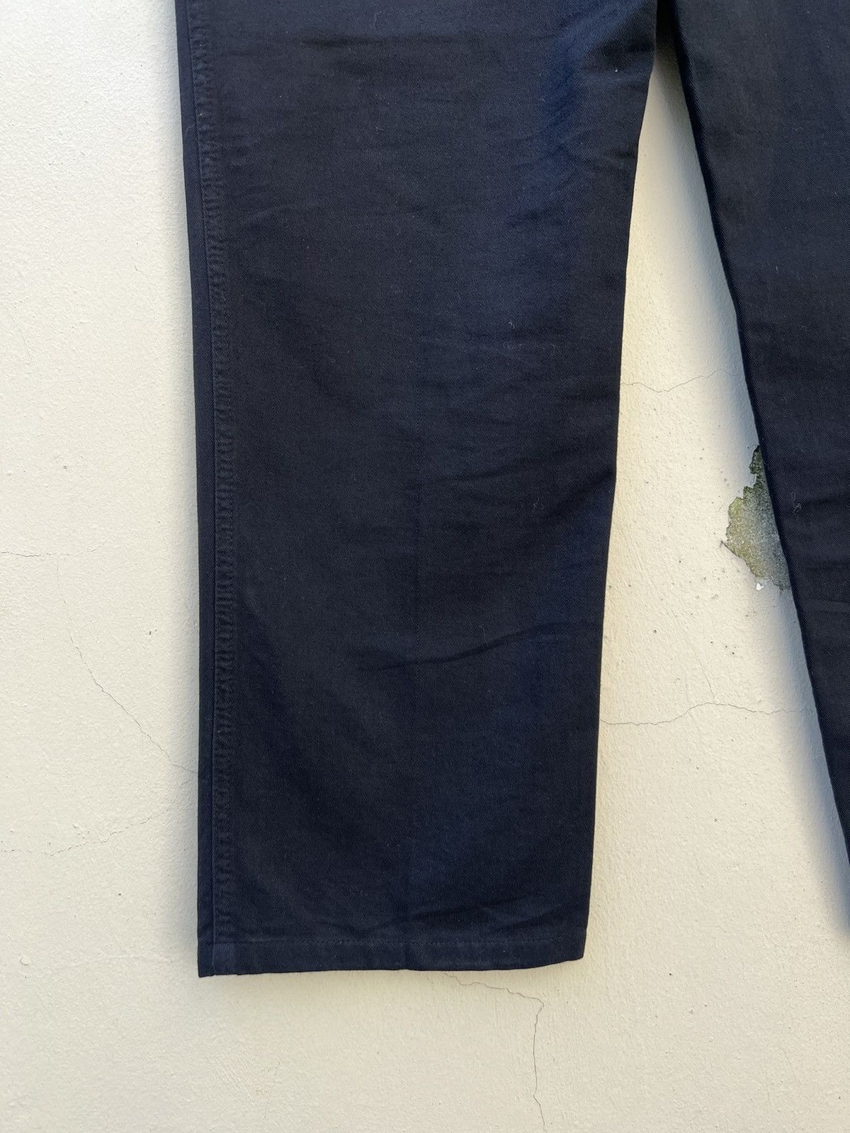 Givenchy Vintage 90s GIVENCHY Made in Italy Black Minimalist Jeans Size US 34 / EU 50 - 16 Thumbnail