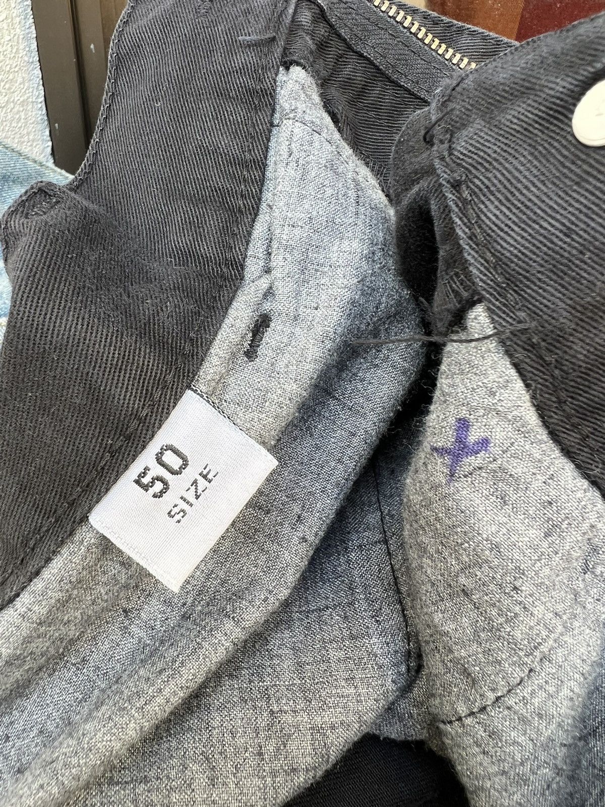 Givenchy Vintage 90s GIVENCHY Made in Italy Black Minimalist Jeans Size US 34 / EU 50 - 20 Thumbnail