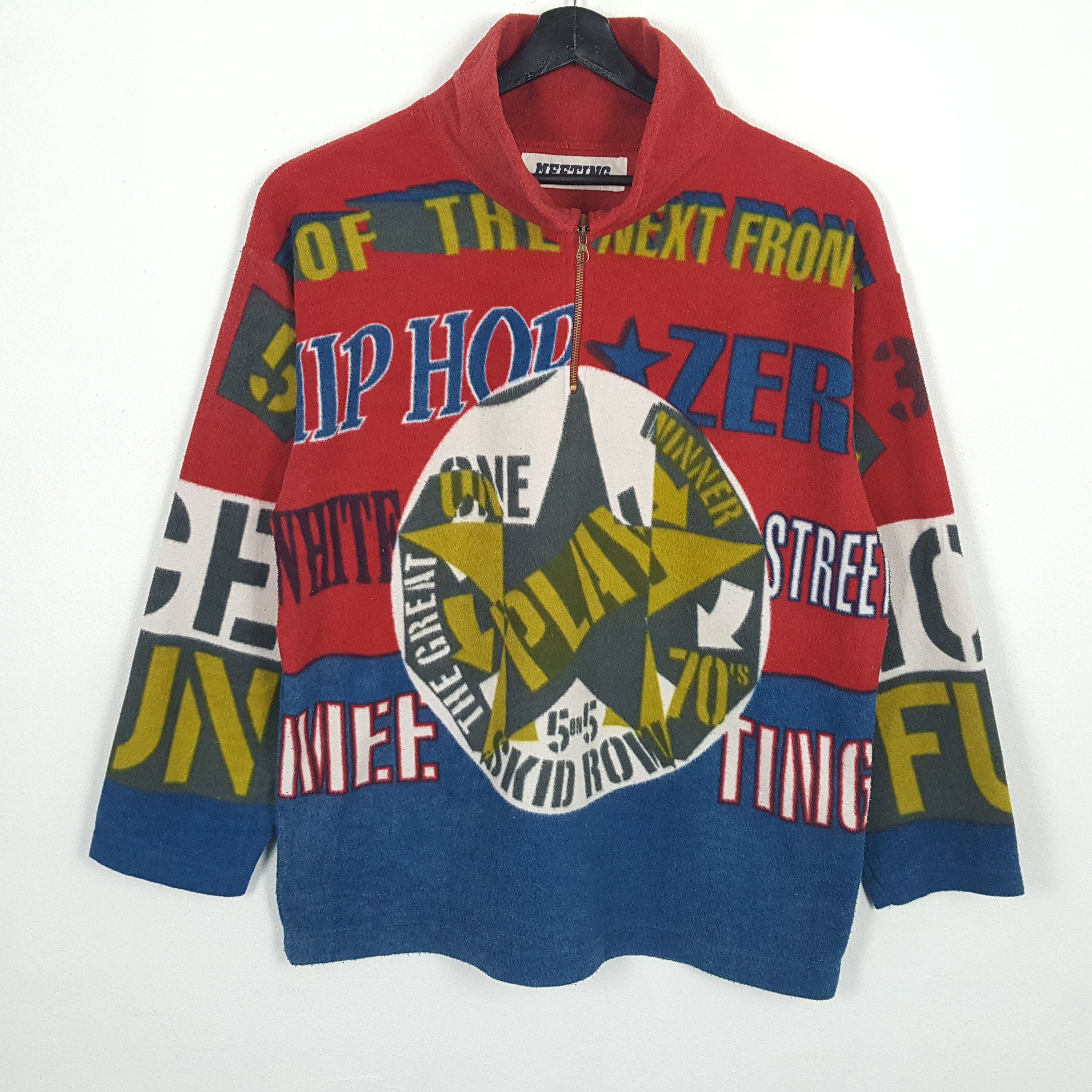 THE GREAT ONE MEETING STREET AND ICE HOCKEY Vintage Fleece