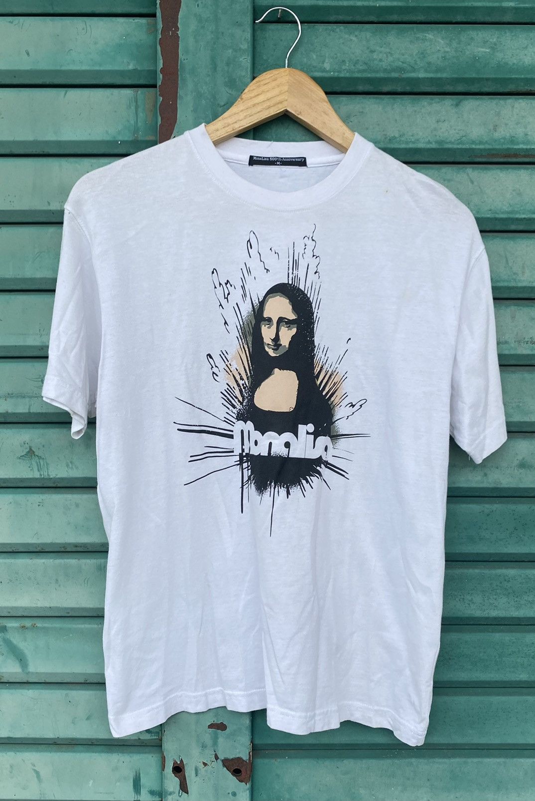 Monalisa Potret Tshirt Rare Painting