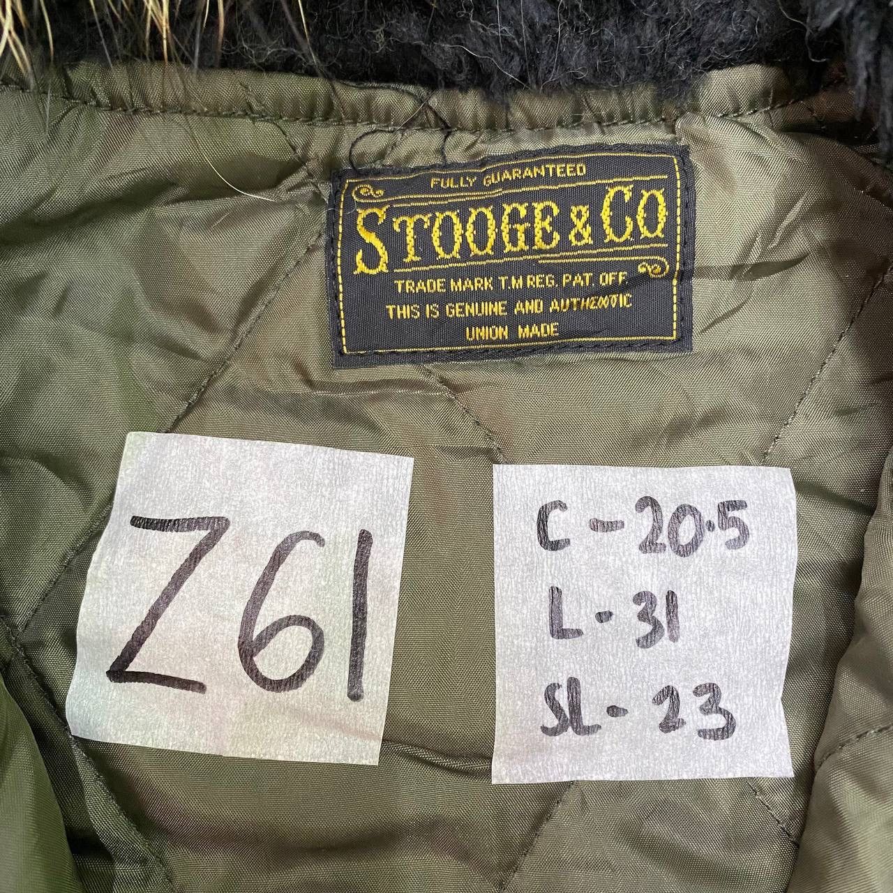 Japanese Brand Z61 UNION MADE X STOOGE & CO MULTIPLE POCKET ARMY PARKAS Size US S / EU 44-46 / 1 - 6 Thumbnail