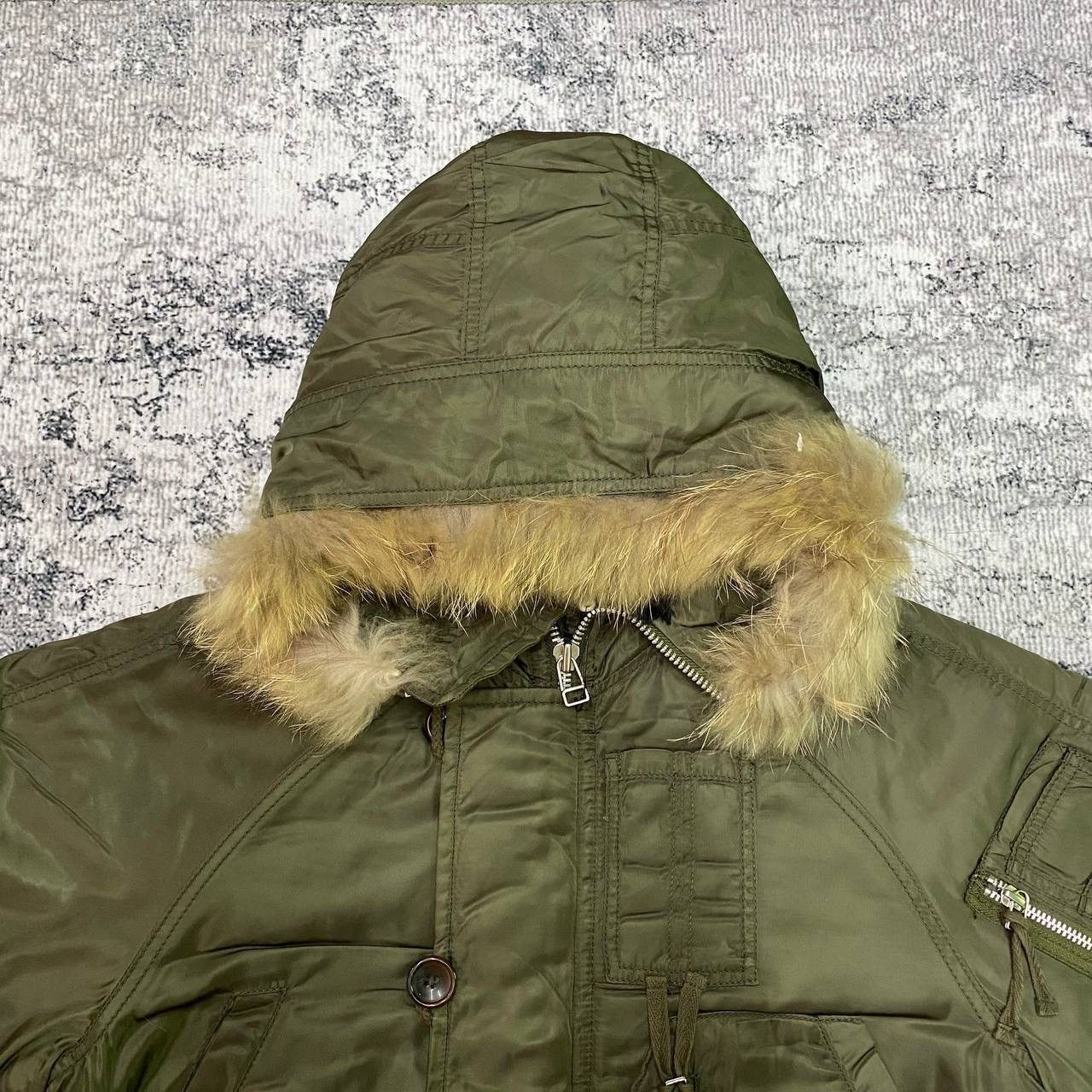 Japanese Brand Z61 UNION MADE X STOOGE & CO MULTIPLE POCKET ARMY PARKAS Size US S / EU 44-46 / 1 - 2 Thumbnail