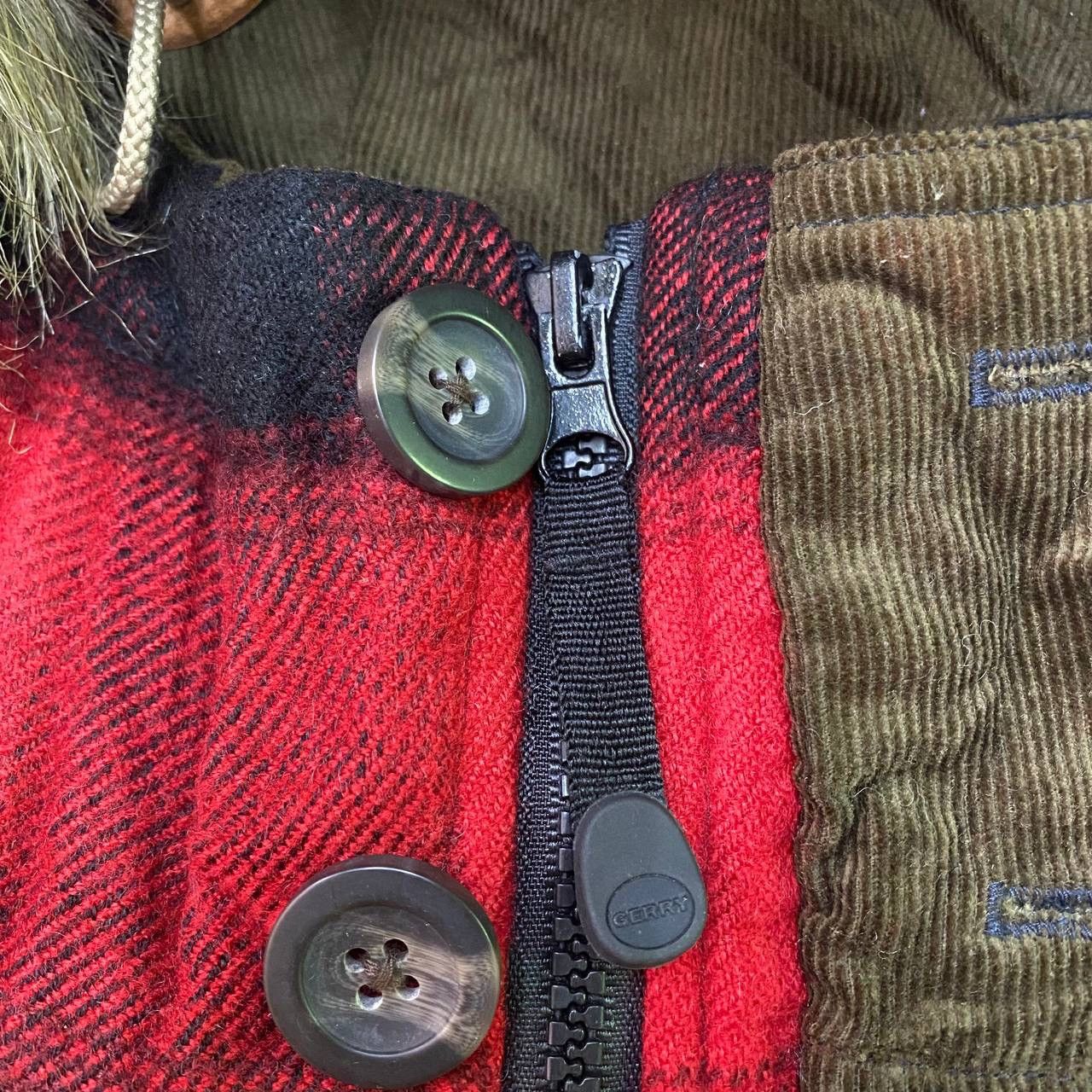 Vintage Z38 VTG GERRY USA TARTAN MULTI POCKET JACKET Size US L / EU 52-54 / 3 - 4 Thumbnail