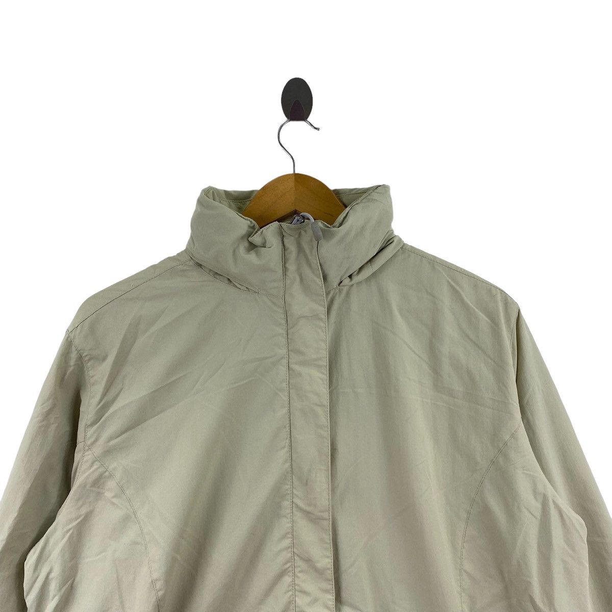 L.L. Bean LL BEAN USA Core Canvas Beige Bomber Jacket Size L / US 10 / IT 46 - 2 Thumbnail