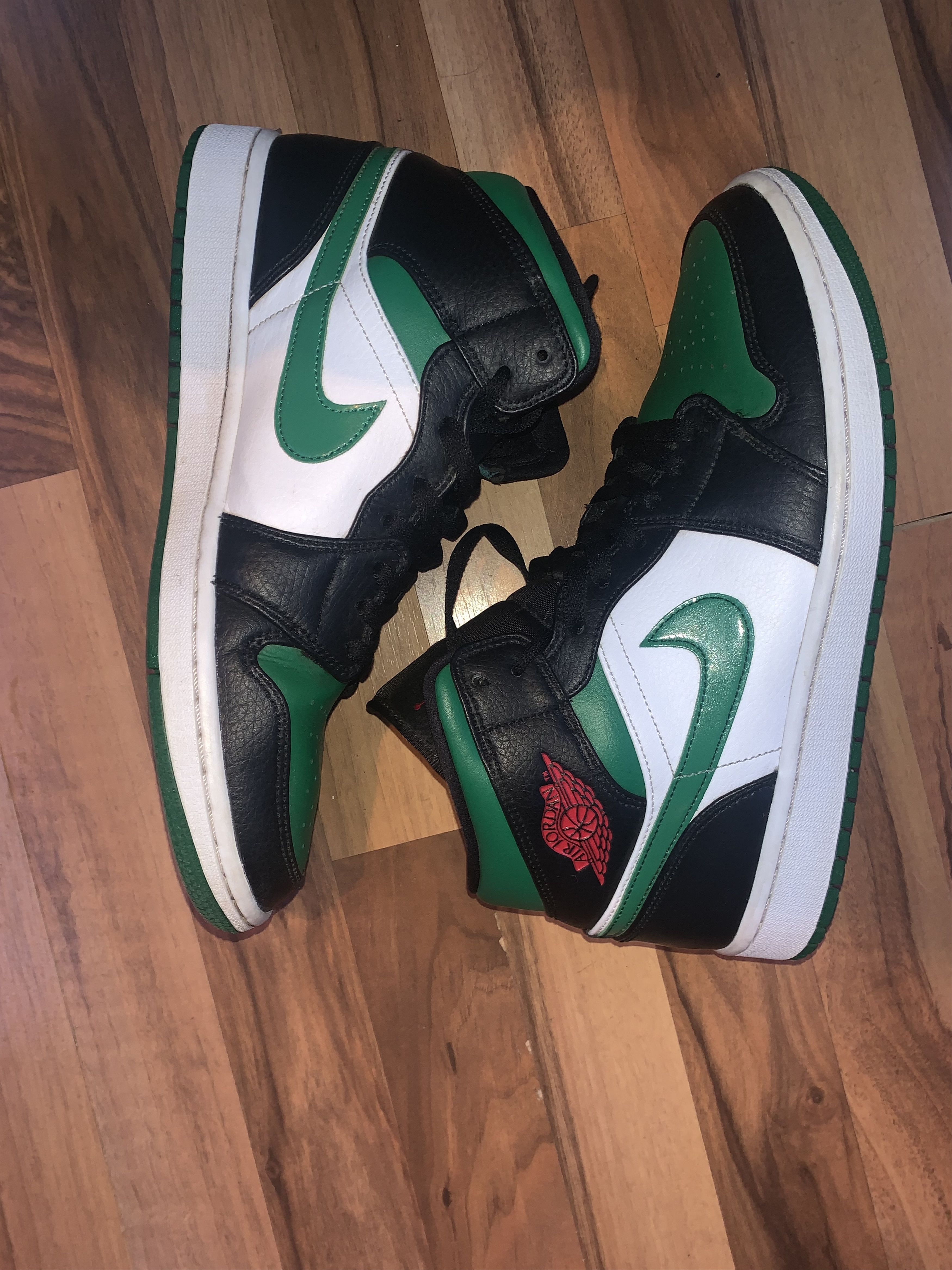 Jordan Brand Jordan 1 mid green toe Size US 10 / EU 43 - 3 Thumbnail
