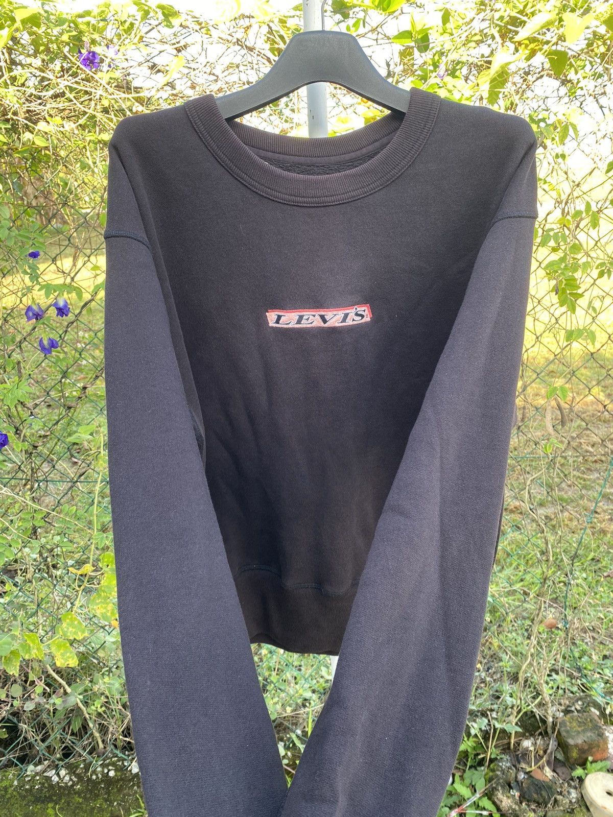 Levi's × Levi's Vintage Clothing Vintage Levi’s Center Logo Crewneck Sweater Size US L / EU 52-54 / 3 - 2 Thumbnail
