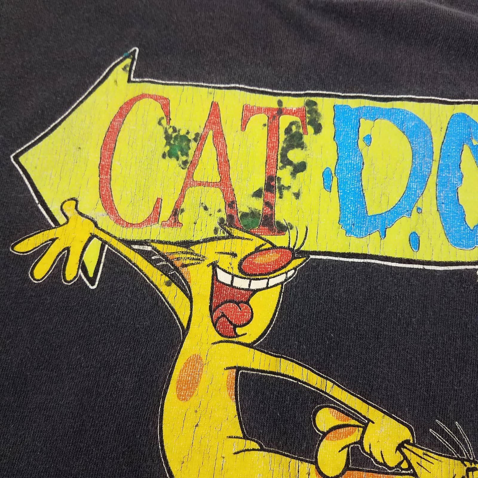 Nickelodeon CatDog Men's T-Shirt - Short Sleeve Graphic Tee, Officially Licensed, Printed In USA - View #10