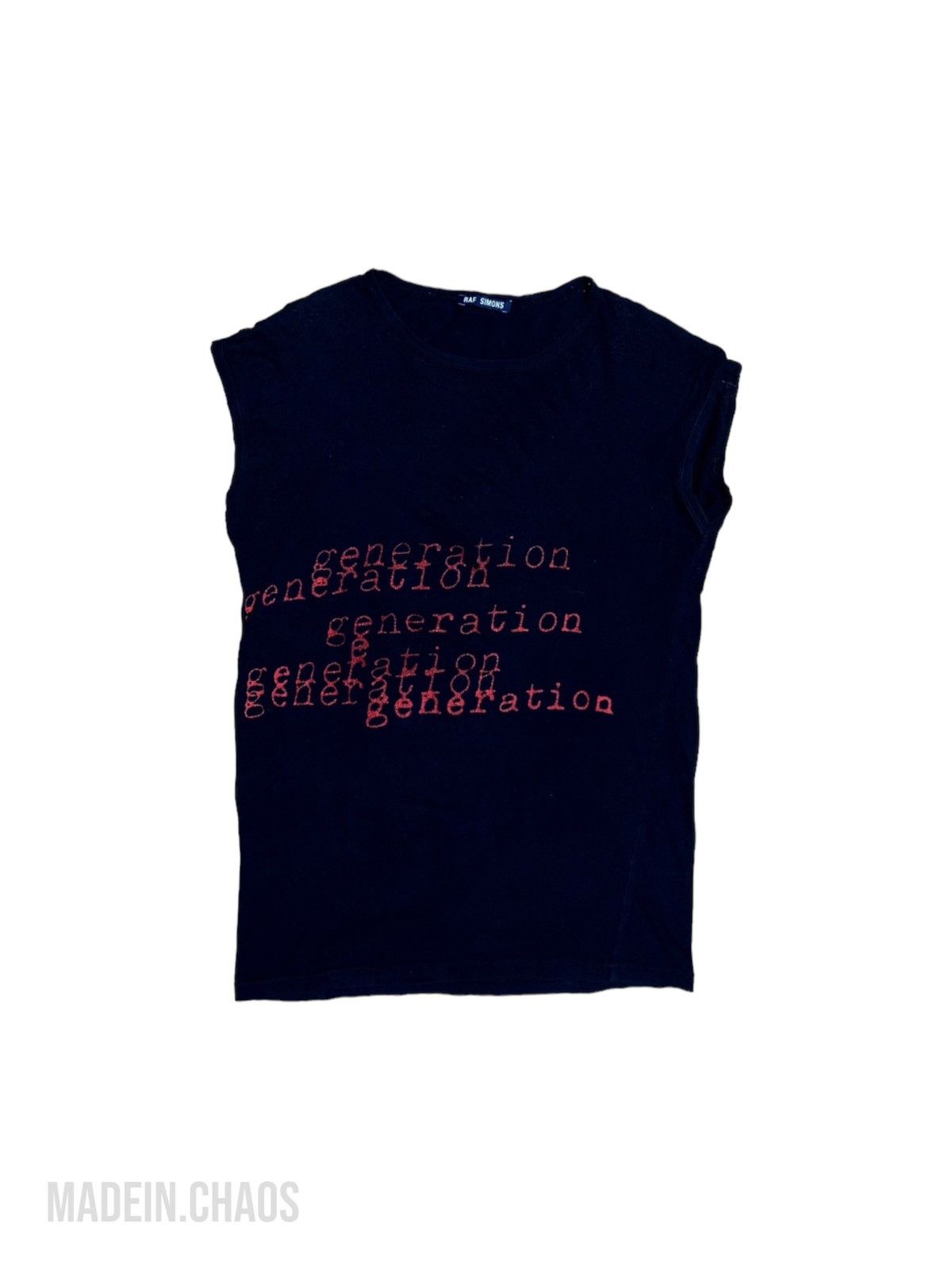 Raf Simons SS97 « Generation » Tanktop