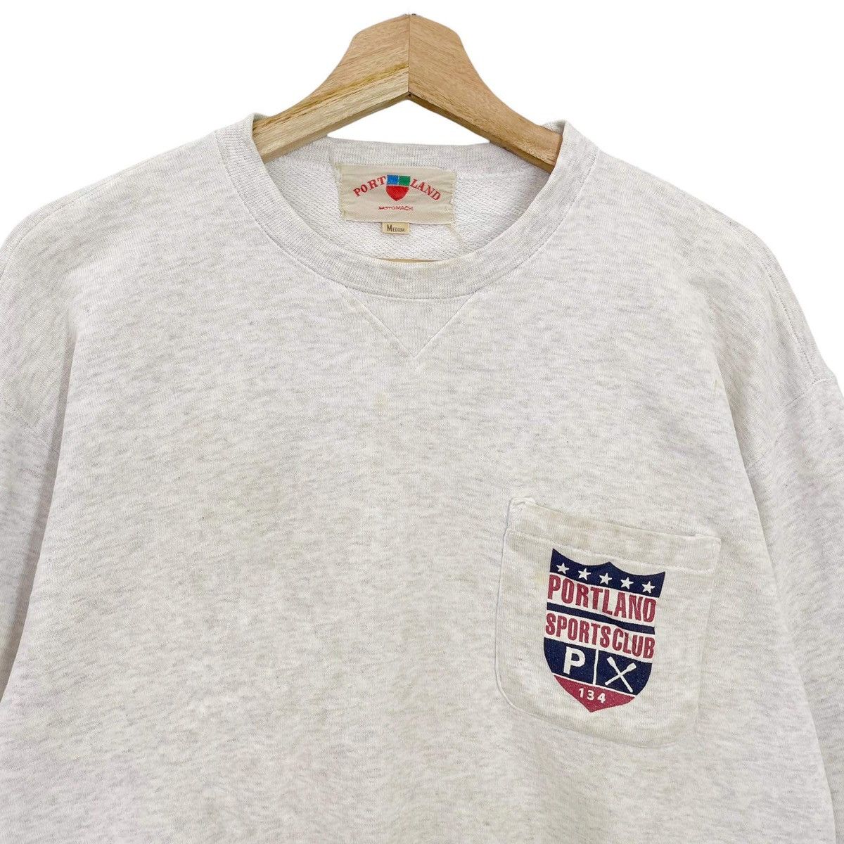 Japanese Brand Portland 94 From 82 Big Logo Crewneck Sweatshirt Size M Size US M / EU 48-50 / 2 - 6 Thumbnail