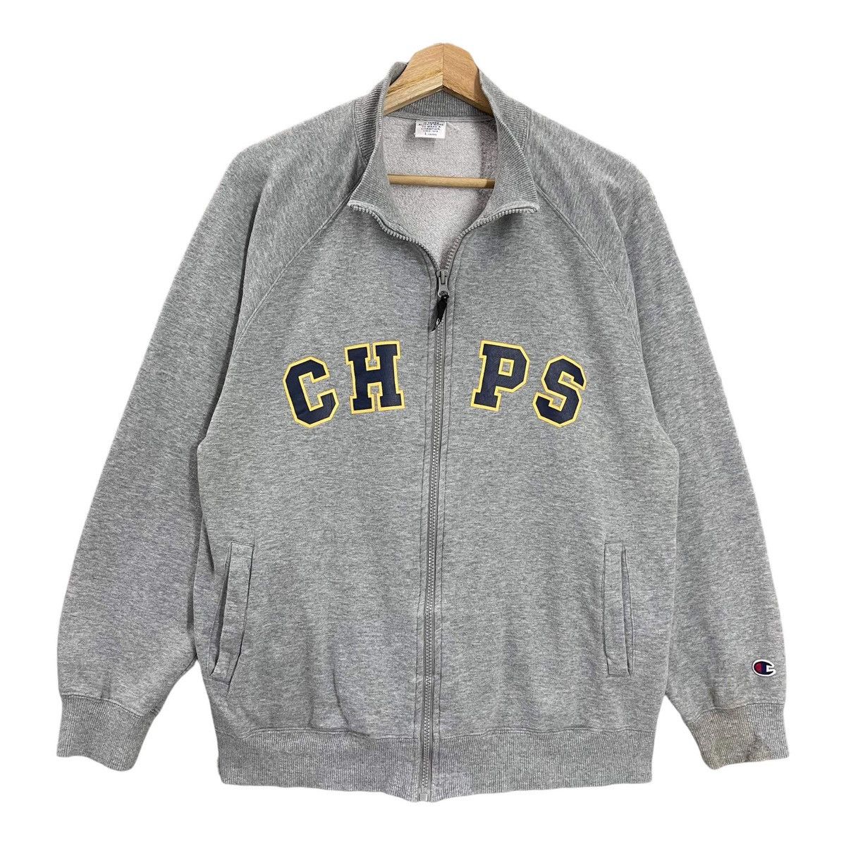 Champion × Japanese Brand × Vintage Vintage Champion Zipper Sweater Size M Size US M / EU 48-50 / 2 - 1 Thumbnail