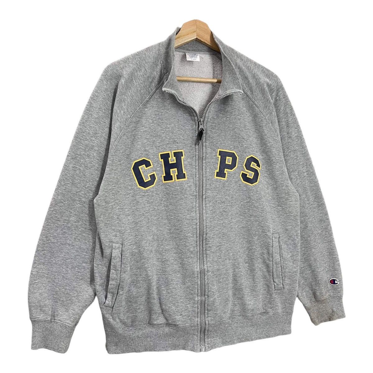Champion × Japanese Brand × Vintage Vintage Champion Zipper Sweater Size M Size US M / EU 48-50 / 2 - 2 Thumbnail