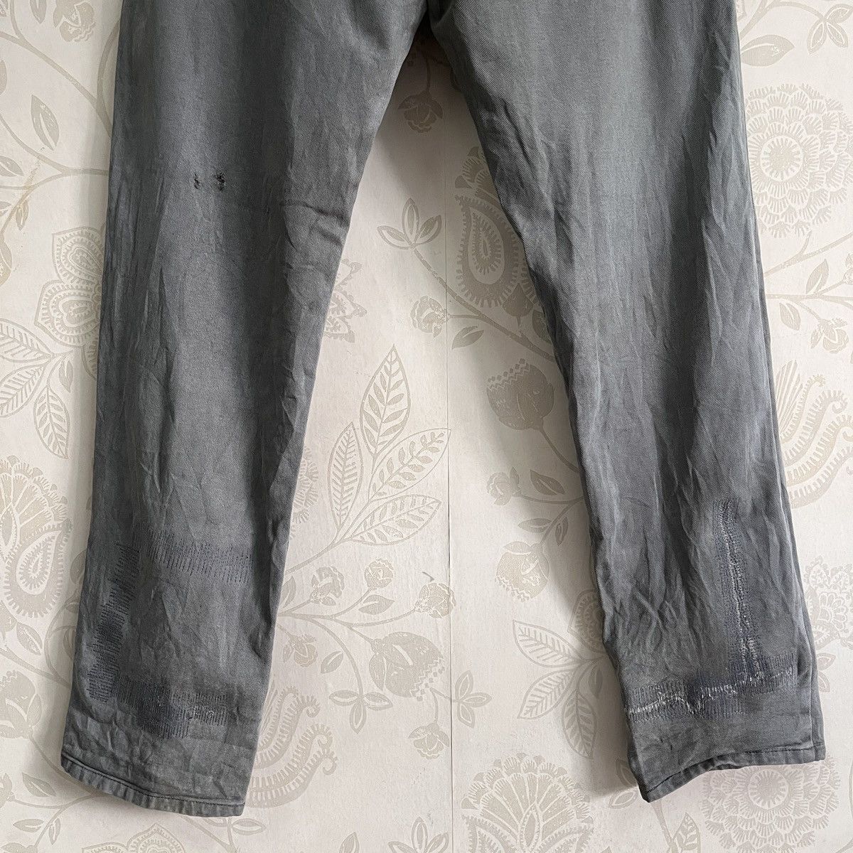 Marithe + Francois Girbaud × Vintage Vintage Marithe Francois Girbaud Distressed Denim Jeans Size US 34 / EU 50 - 12 Thumbnail