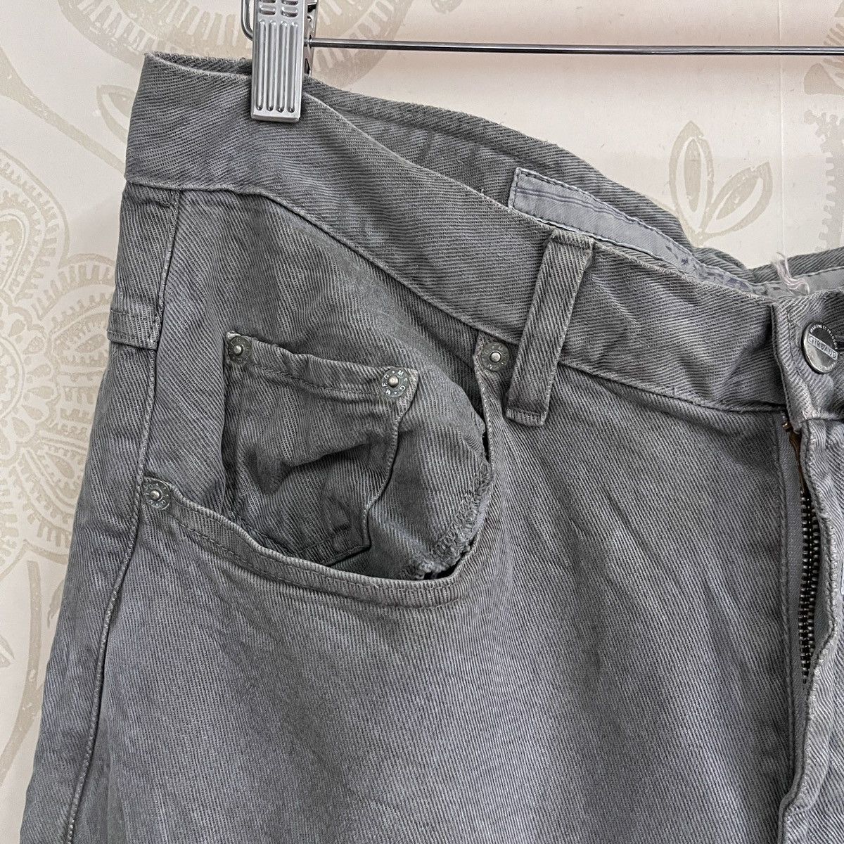 Marithe + Francois Girbaud × Vintage Vintage Marithe Francois Girbaud Distressed Denim Jeans Size US 34 / EU 50 - 6 Thumbnail