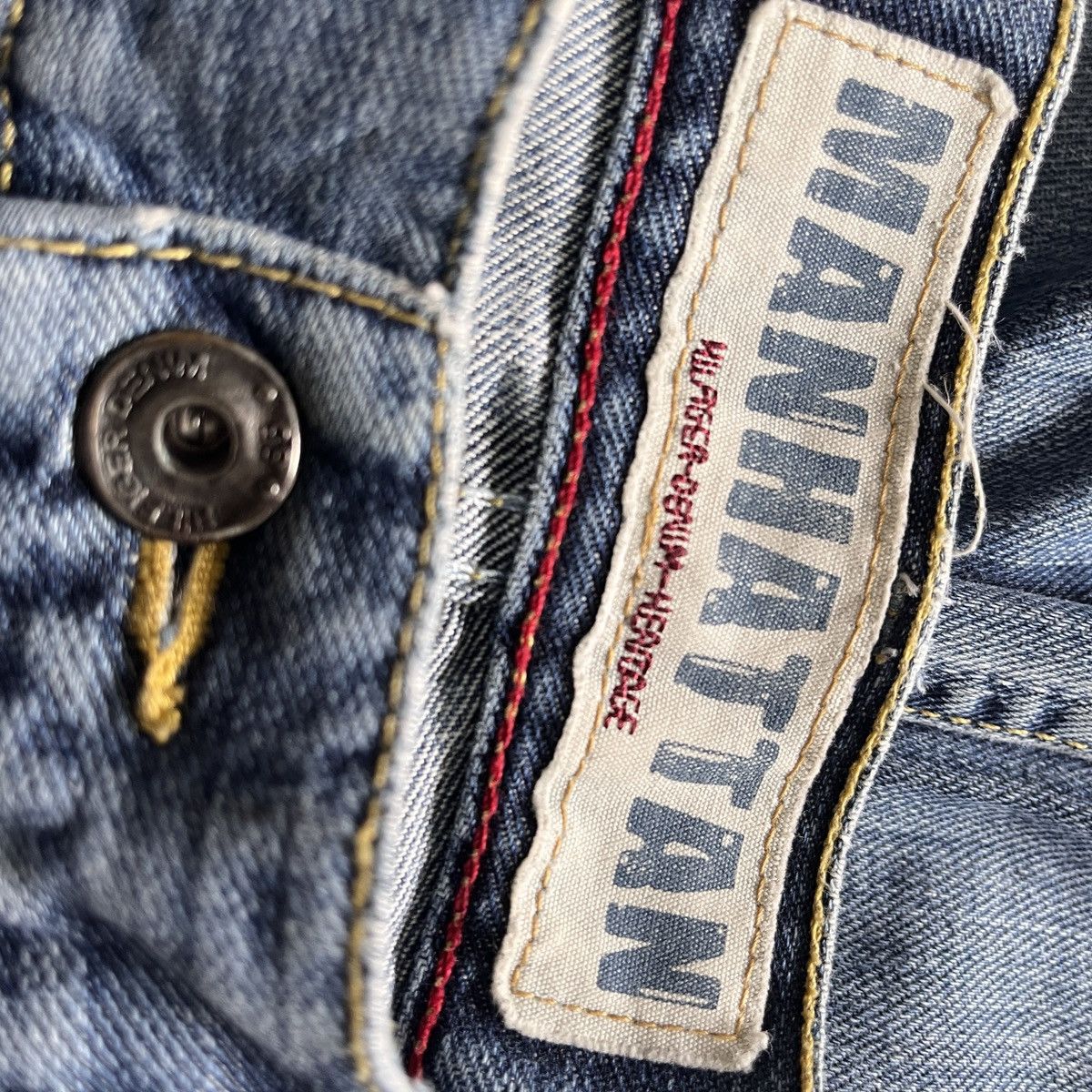 Tommy Hilfiger × Vintage Vintage Tommy Hilfiger Flare Heritage Manhattan Distressed Size US 36 / EU 52 - 15 Thumbnail