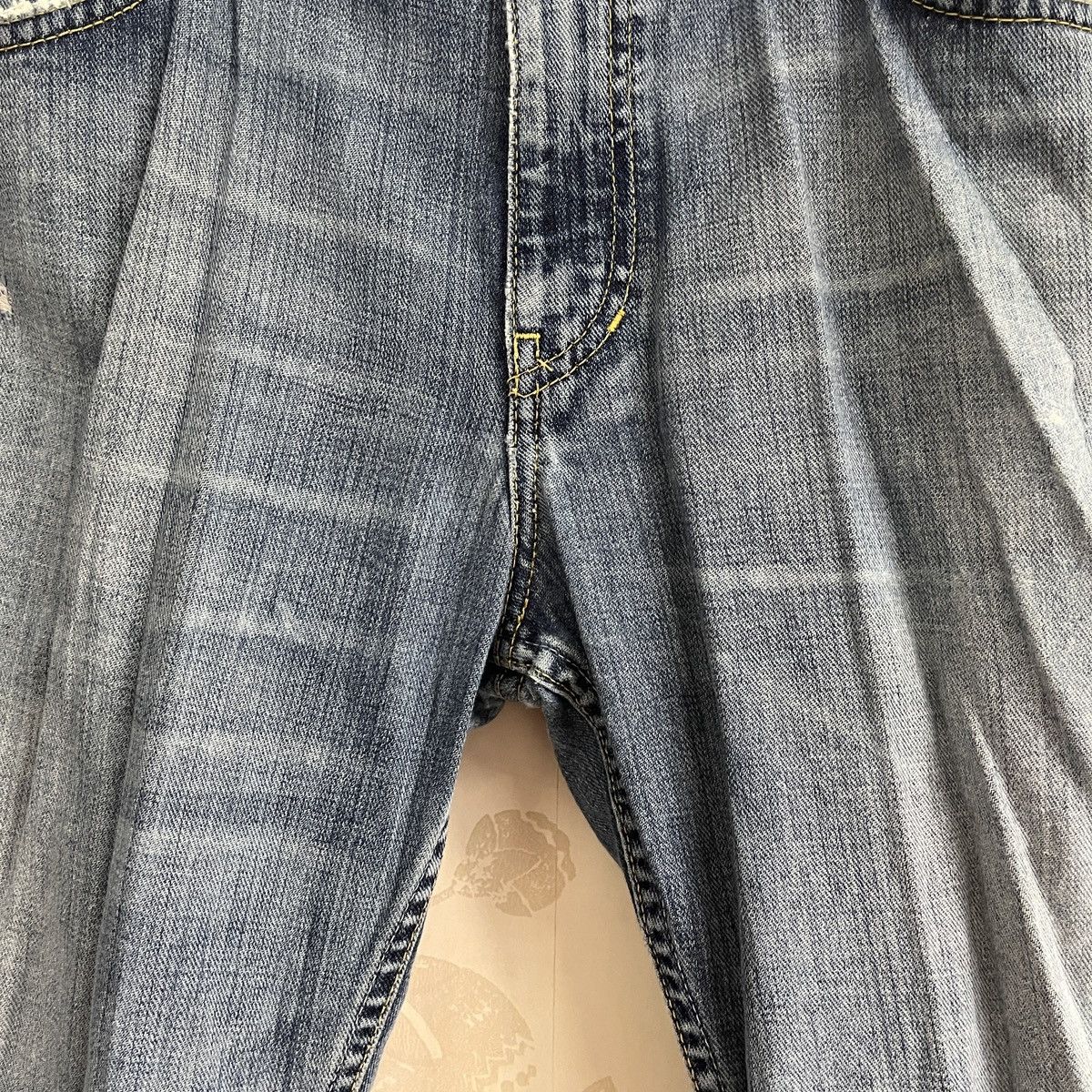 Tommy Hilfiger × Vintage Vintage Tommy Hilfiger Flare Heritage Manhattan Distressed Size US 36 / EU 52 - 5 Thumbnail
