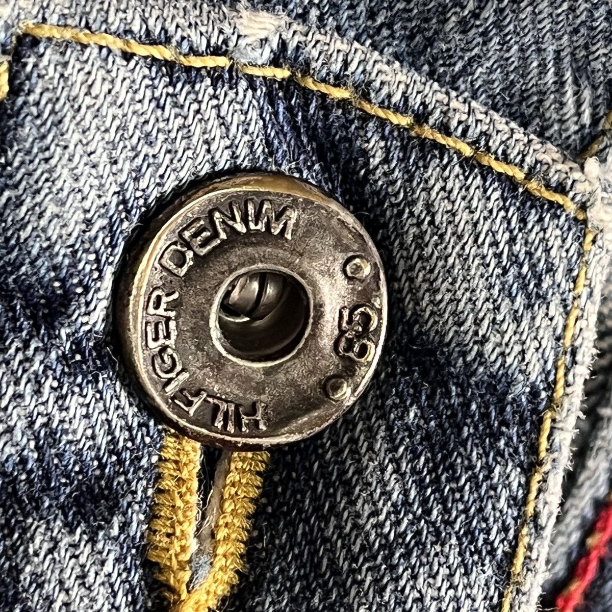 Tommy Hilfiger × Vintage Vintage Tommy Hilfiger Flare Heritage Manhattan Distressed Size US 36 / EU 52 - 14 Thumbnail