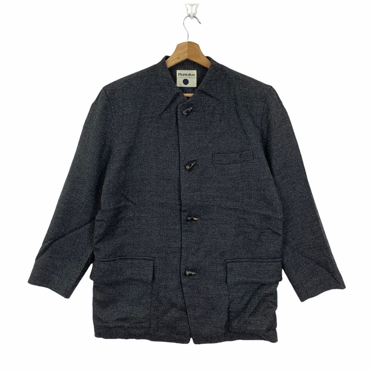 Ne-Net Vintage Plantation By Issey Miyake Button Jacket Size US M / EU 48-50 / 2 - 1 Thumbnail