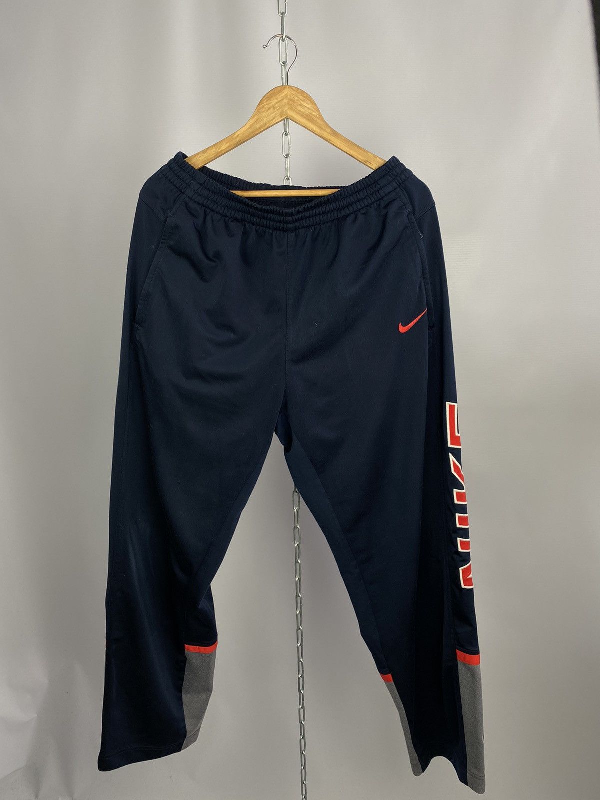 Nike Nike sweatpants sportswear blue size L Size US 36 / EU 52 - 1 Thumbnail