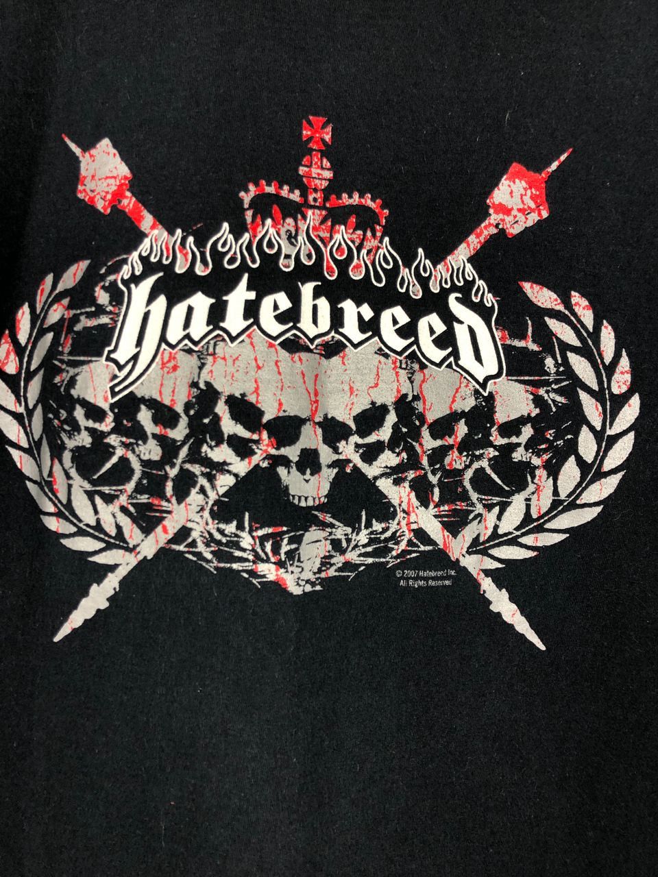 Band Tees Hatebreed 2007 vintage T-shirts size S Size US S / EU 44-46 / 1 - 2 Thumbnail