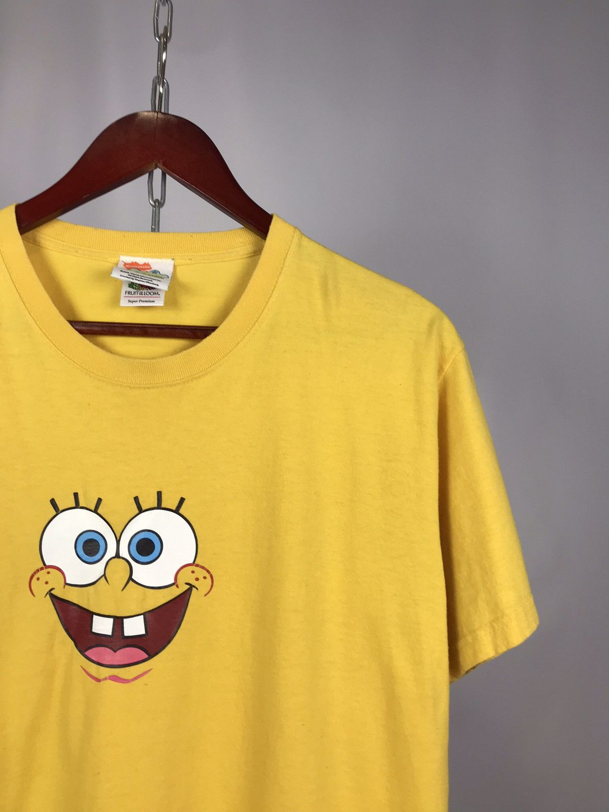 Vintage Sponge Bob 2006 vintage comics movie tee Size US M / EU 48-50 / 2 - 2 Thumbnail