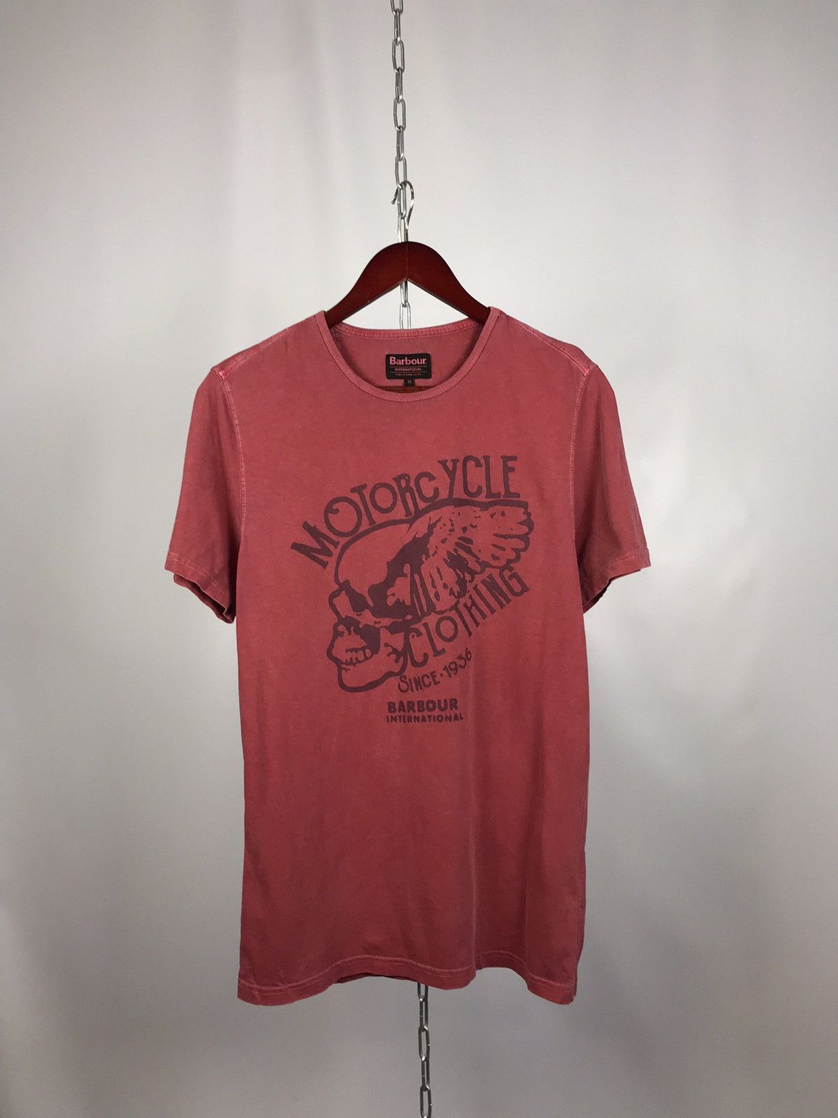 Barbour Barbour International Motorcycle casual streetwear tee Size US M / EU 48-50 / 2 - 1 Thumbnail
