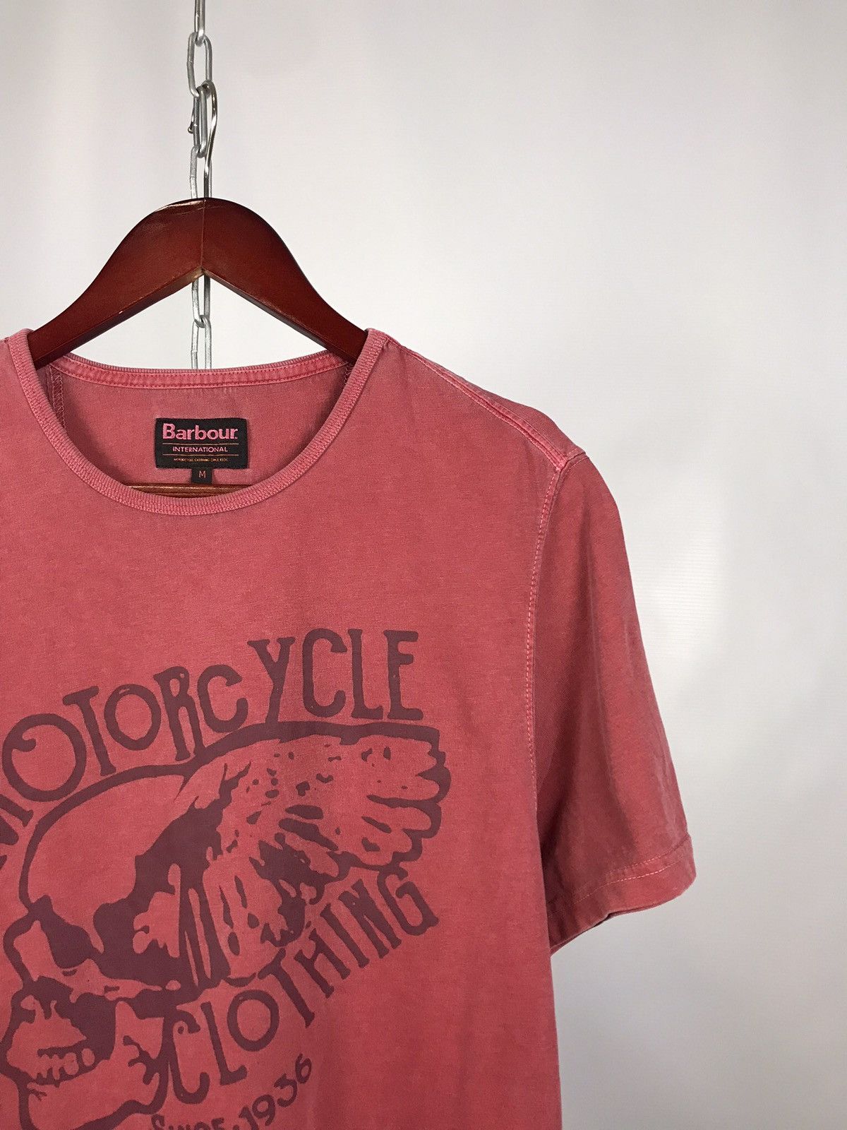 Barbour Barbour International Motorcycle casual streetwear tee Size US M / EU 48-50 / 2 - 2 Thumbnail