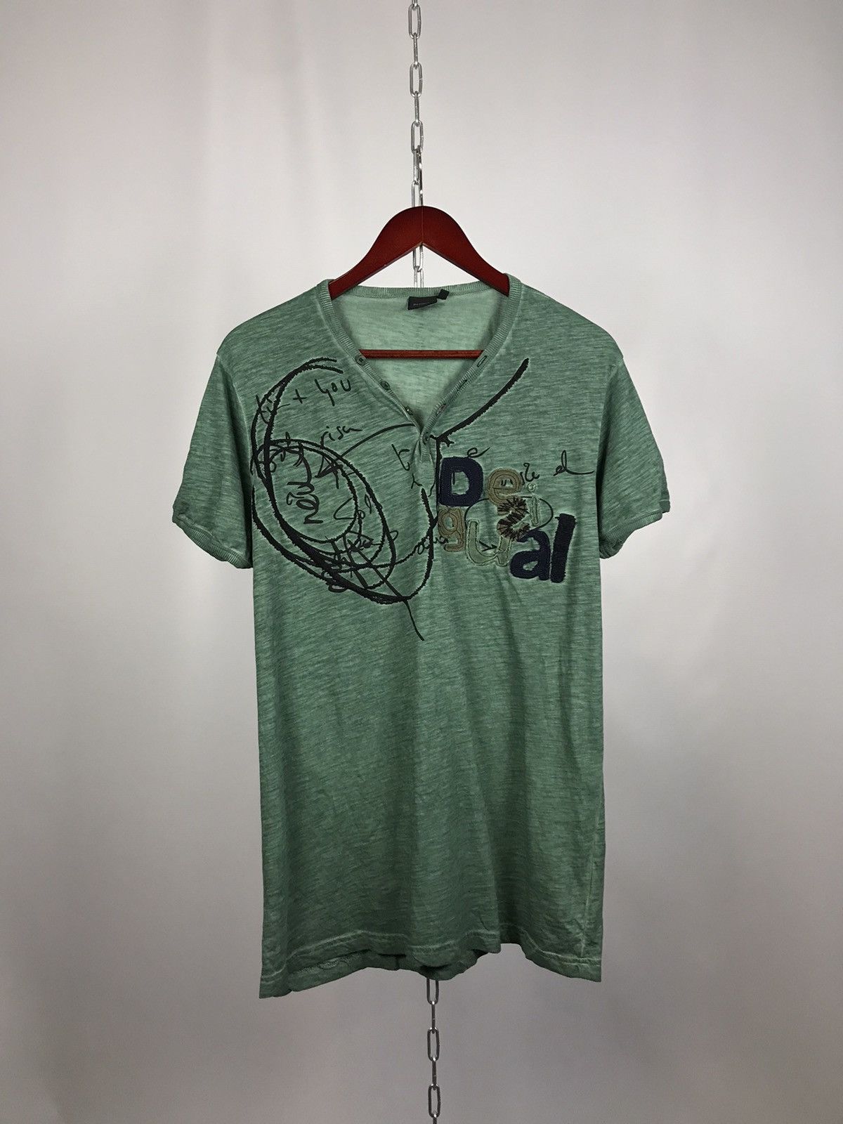 Designer × Desigual × Vintage Desigual crazy vintage designer tee Size US XL / EU 56 / 4 - 1 Thumbnail