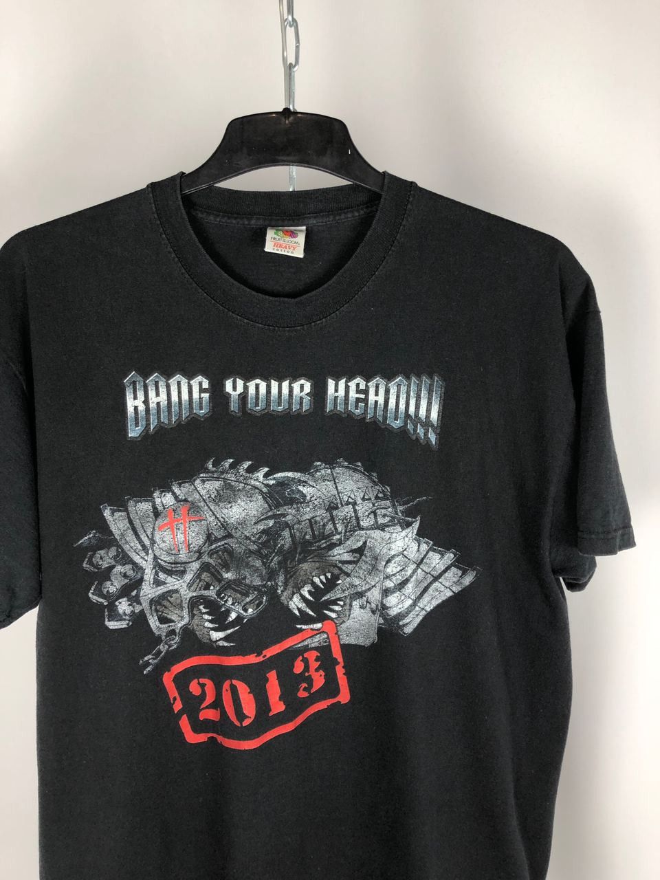 Band Tees Men’s Bang your head t-shirts big logo black size XL Size US XL / EU 56 / 4 - 2 Thumbnail