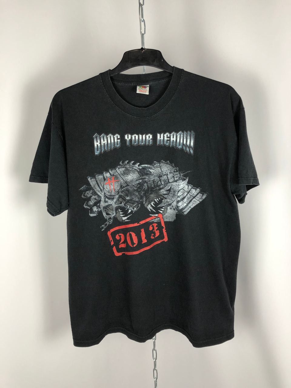 Band Tees Men’s Bang your head t-shirts big logo black size XL Size US XL / EU 56 / 4 - 1 Thumbnail