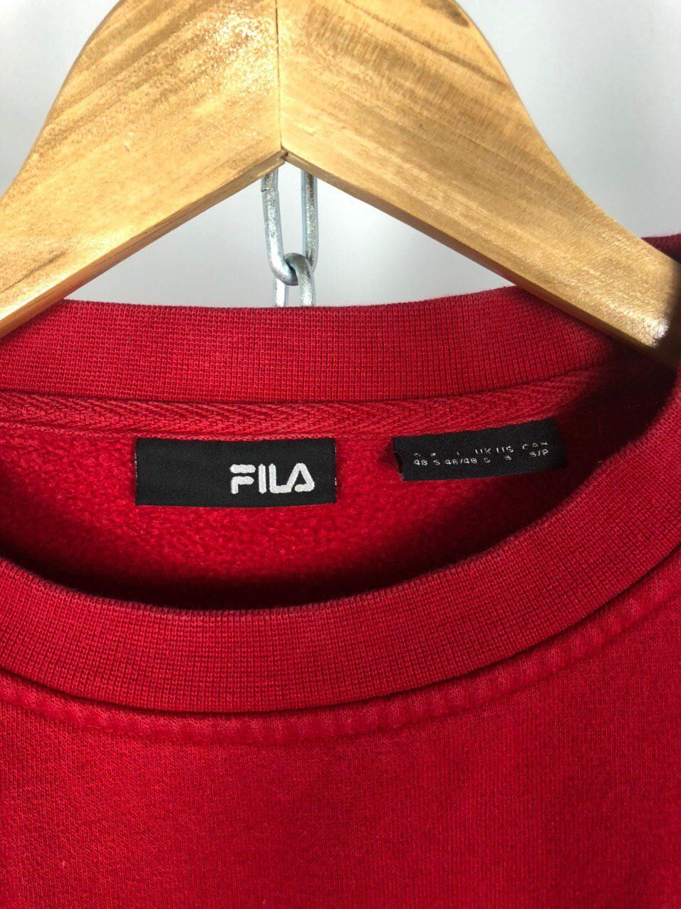 Fila Men’s Fila sweatshirt red size S Size US S / EU 44-46 / 1 - 3 Thumbnail