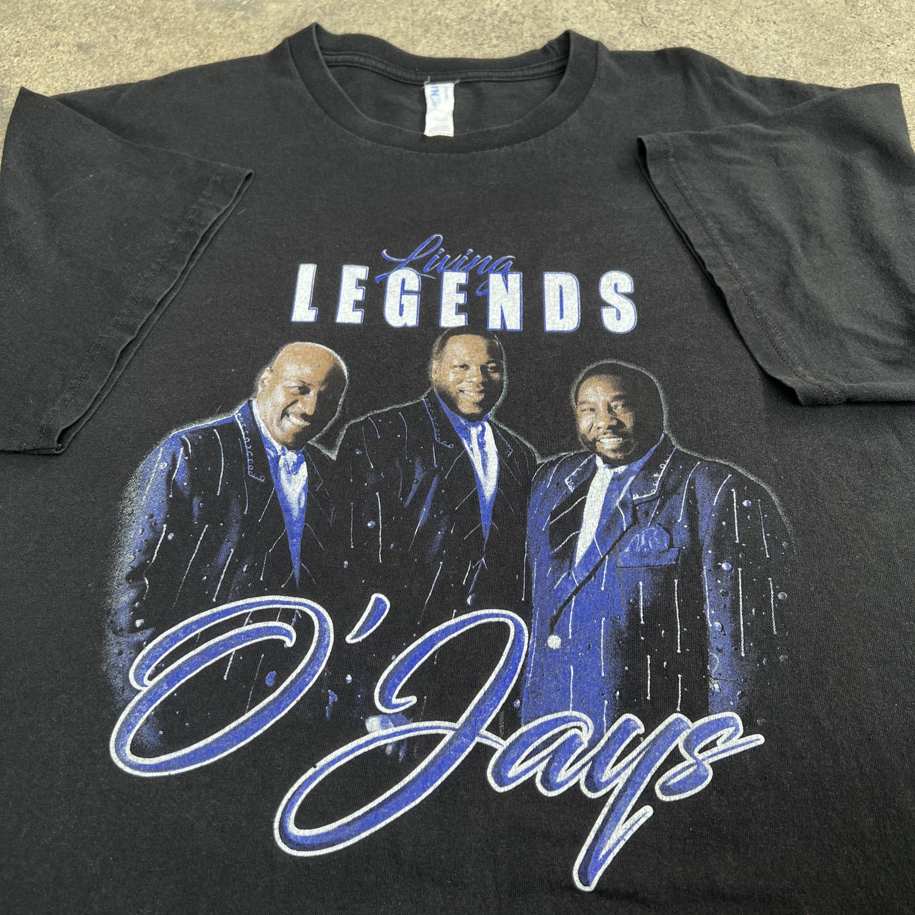 Band Tees × Rap Tees lwing legends O'Jays R&B Eddie Levert Promo Tee Shirt Size US XL / EU 56 / 4 - 3 Thumbnail
