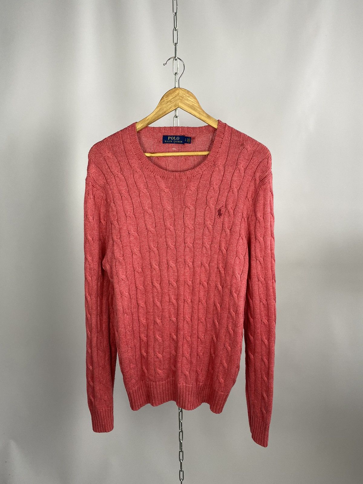 Polo Ralph Lauren Polo Ralph Lauren sweater streetwear pink size S Size US S / EU 44-46 / 1 - 1 Thumbnail