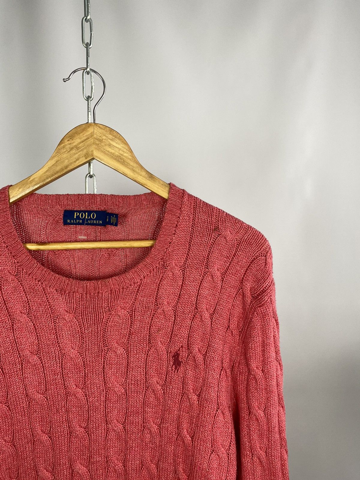 Polo Ralph Lauren Polo Ralph Lauren sweater streetwear pink size S Size US S / EU 44-46 / 1 - 2 Thumbnail
