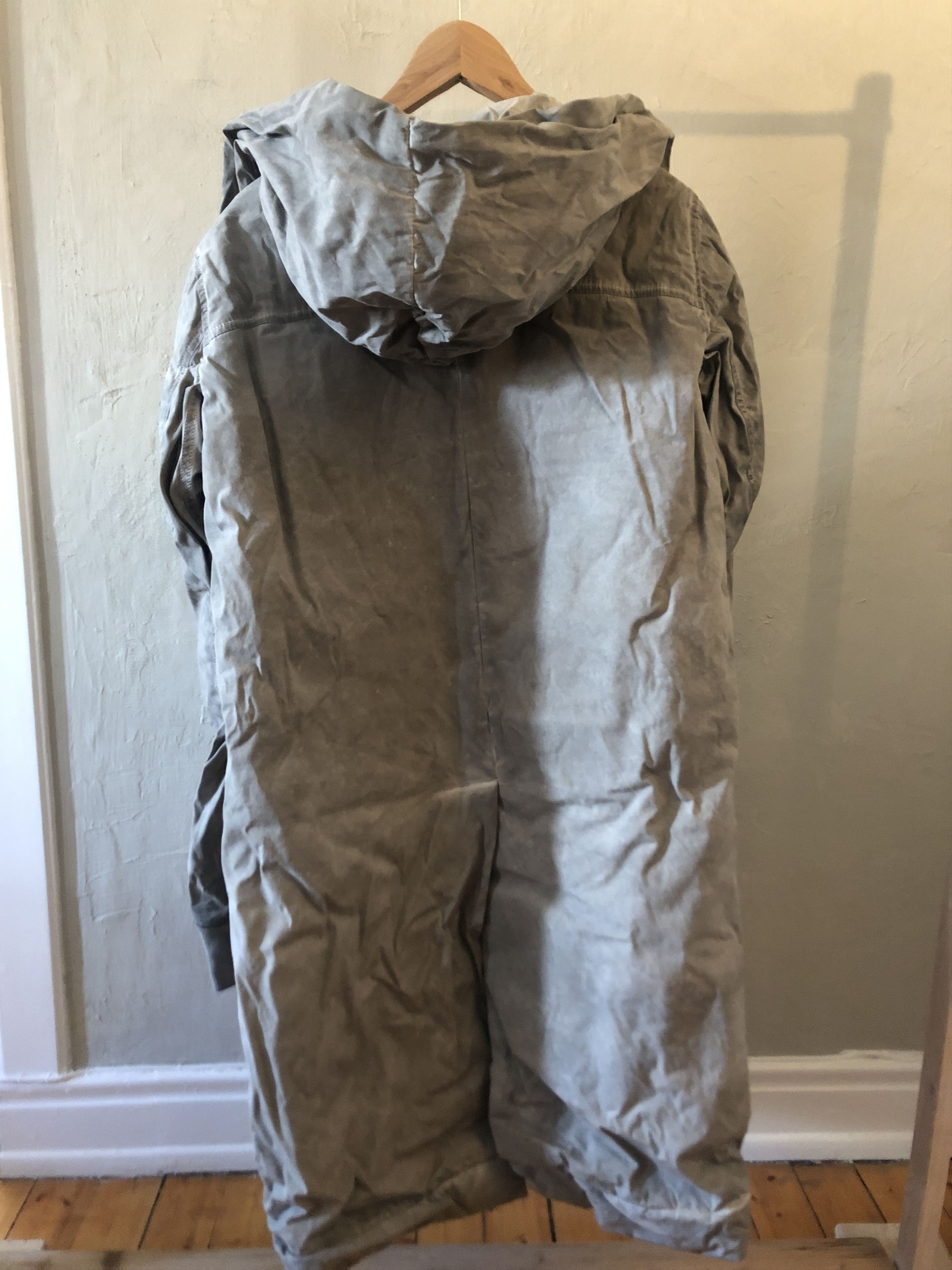 Rick Owens Drkshdw Rick Owens Drkshdw grey parka Size US M / EU 48-50 / 2 - 12 Thumbnail