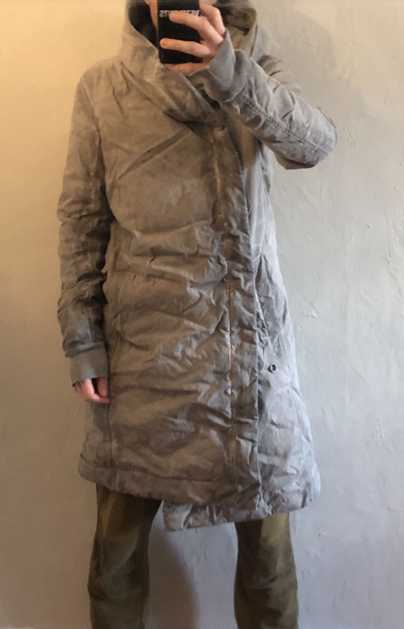 Rick Owens Drkshdw Rick Owens Drkshdw grey parka Size US M / EU 48-50 / 2 - 15 Thumbnail