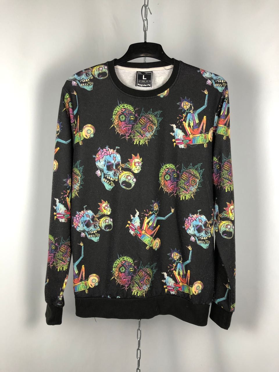 Other Rick and Morty sweatshirt logo size L Size US L / EU 52-54 / 3 - 1 Thumbnail